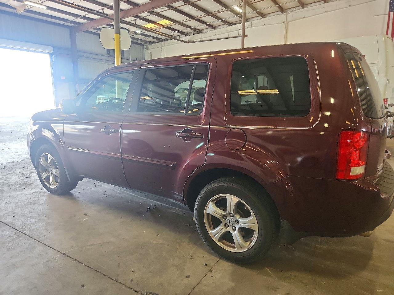 2012 Honda Pilot Ex Maroon vin: 5FNYF3H44CB036841