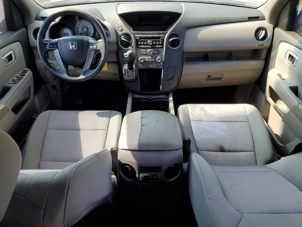 2012 Honda Pilot Ex Gray vin: 5FNYF3H44CB043658