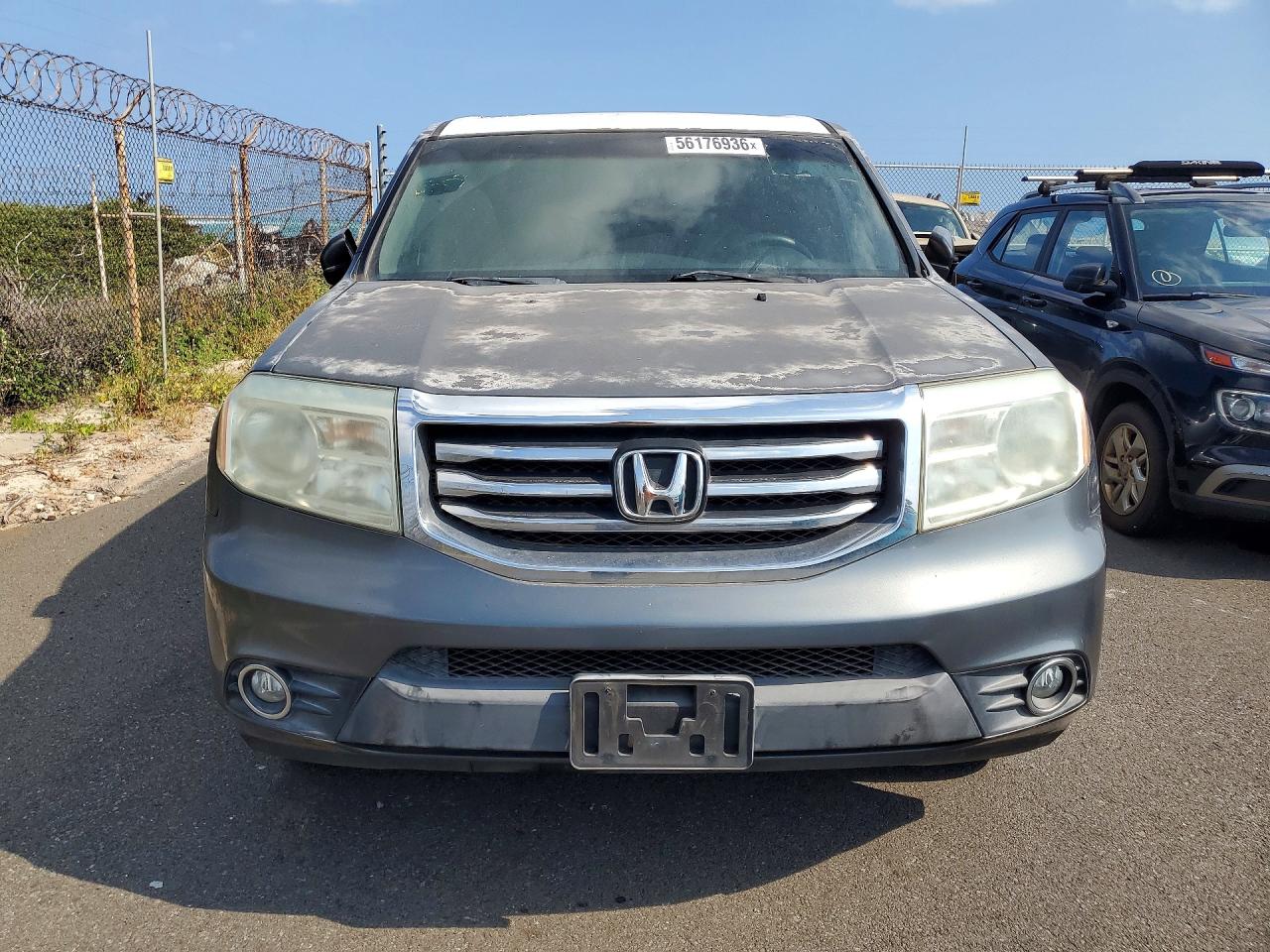 2012 Honda Pilot Ex Gray vin: 5FNYF3H44CB043658