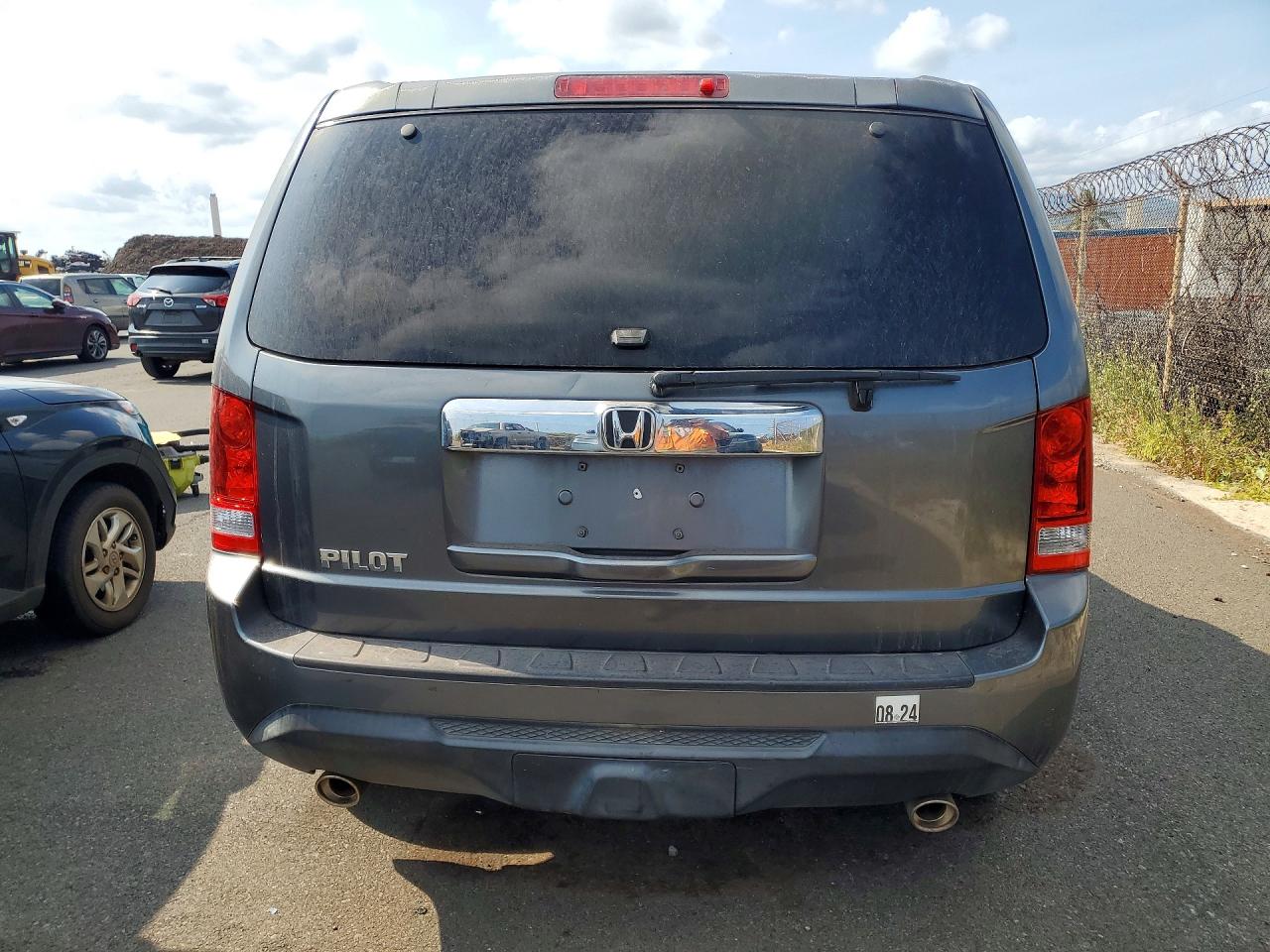 2012 Honda Pilot Ex Gray vin: 5FNYF3H44CB043658