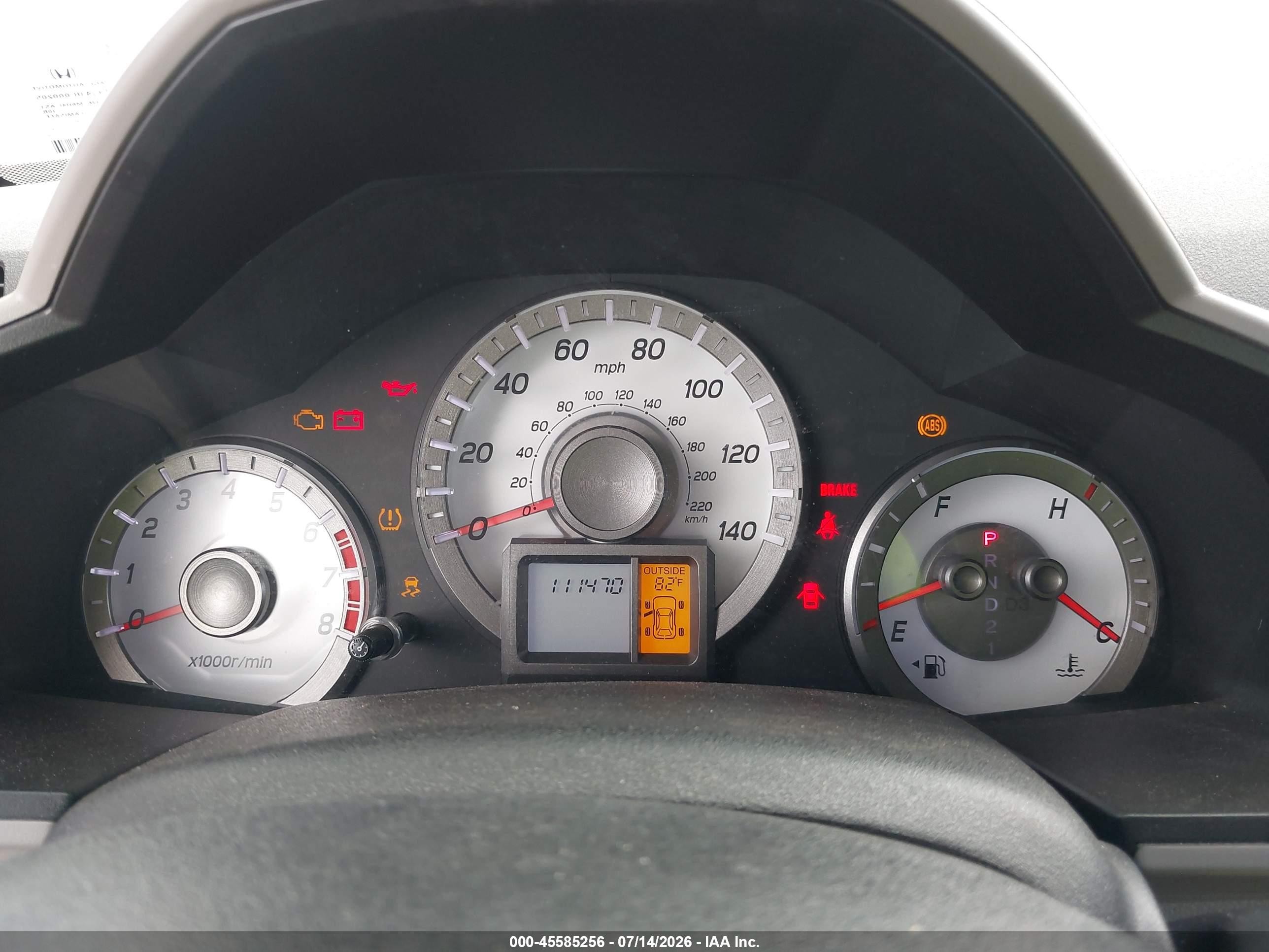 2012 Honda Pilot Ex Gray vin: 5FNYF3H44CB043658