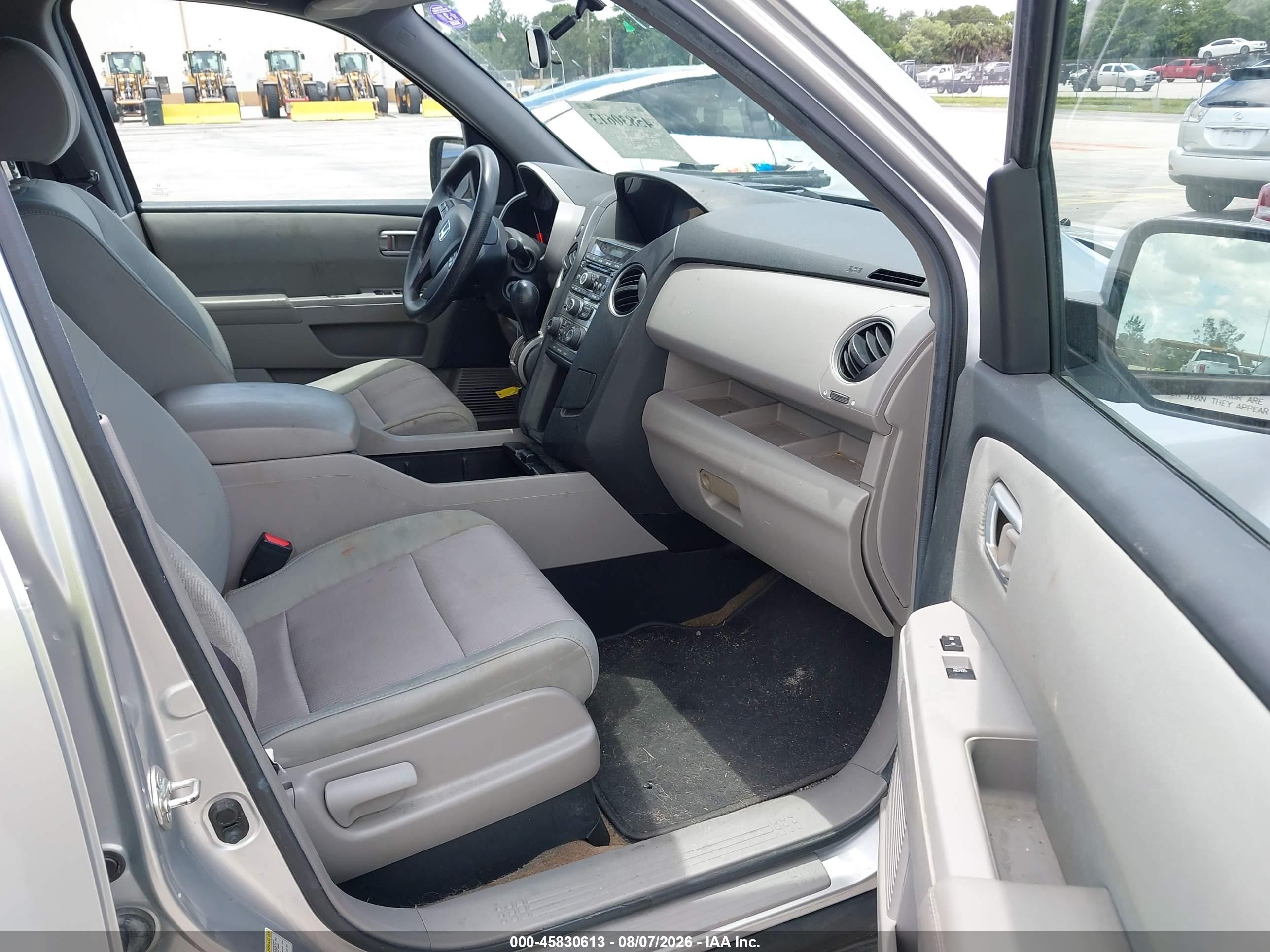 2013 Honda Pilot Ex Silver vin: 5FNYF3H44DB029308