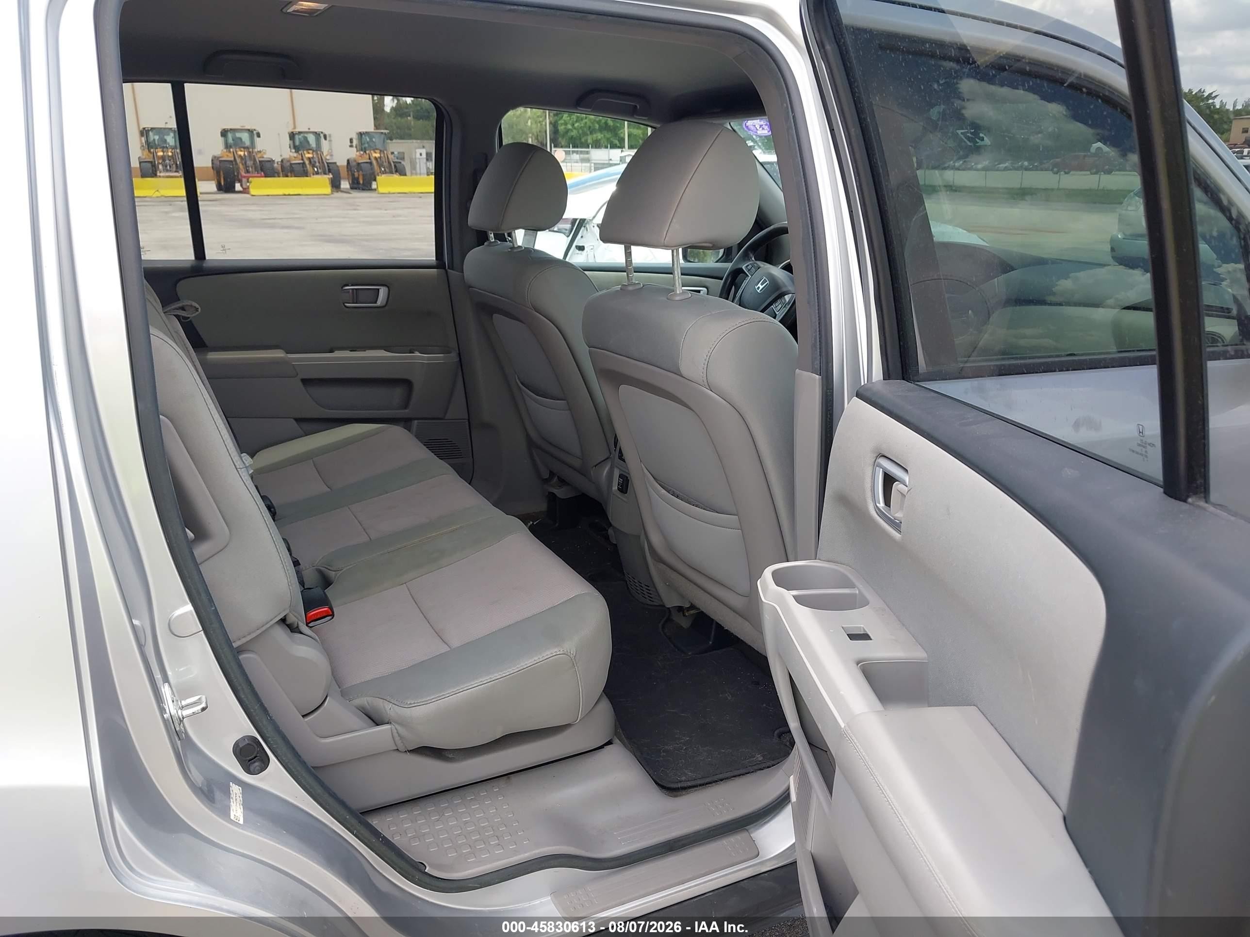 2013 Honda Pilot Ex Silver vin: 5FNYF3H44DB029308