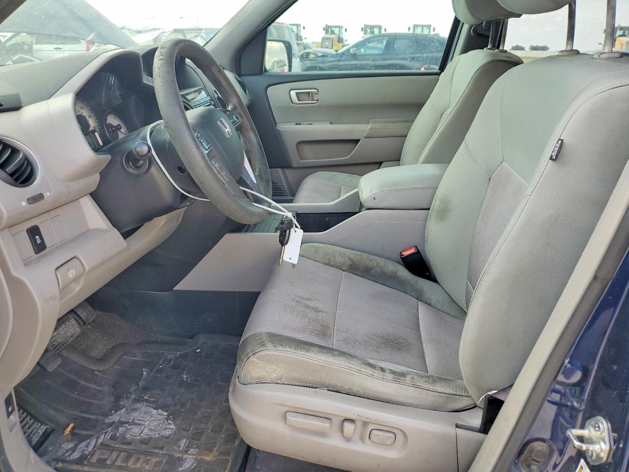 2013 Honda Pilot Ex Blue vin: 5FNYF3H44DB033634