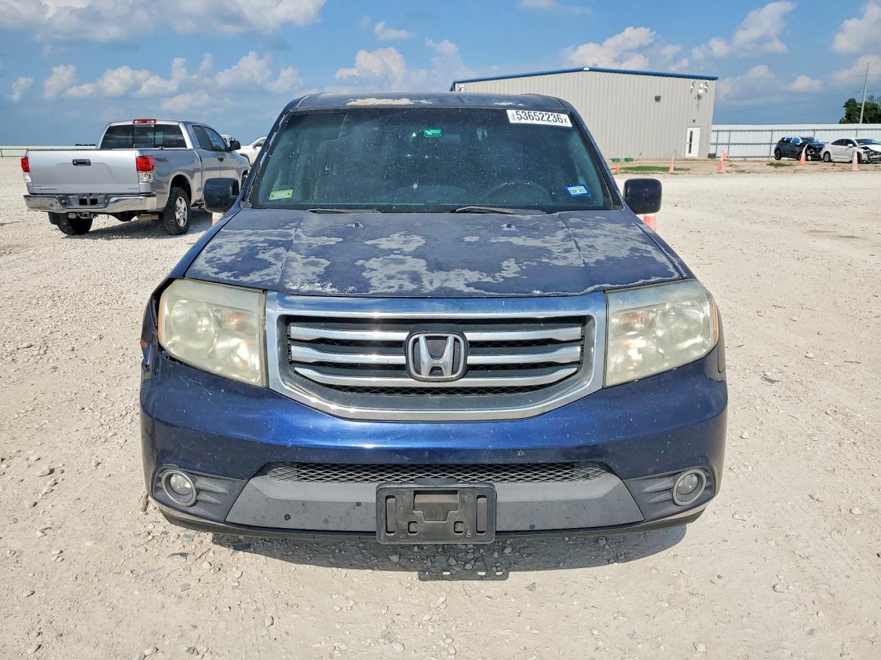 2013 Honda Pilot Ex Blue vin: 5FNYF3H44DB033634