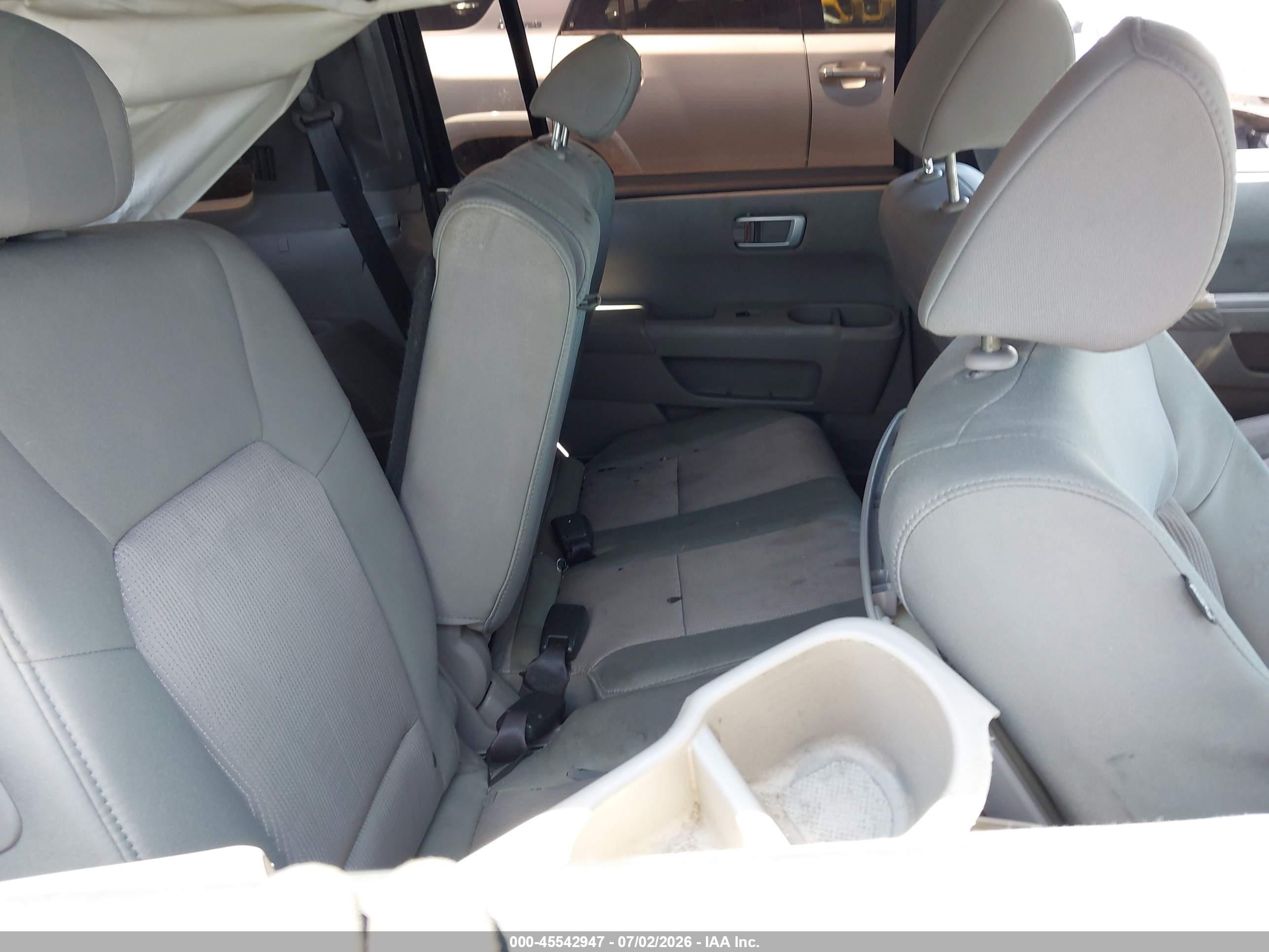 2011 Honda Pilot Ex Black vin: 5FNYF3H45BB007489