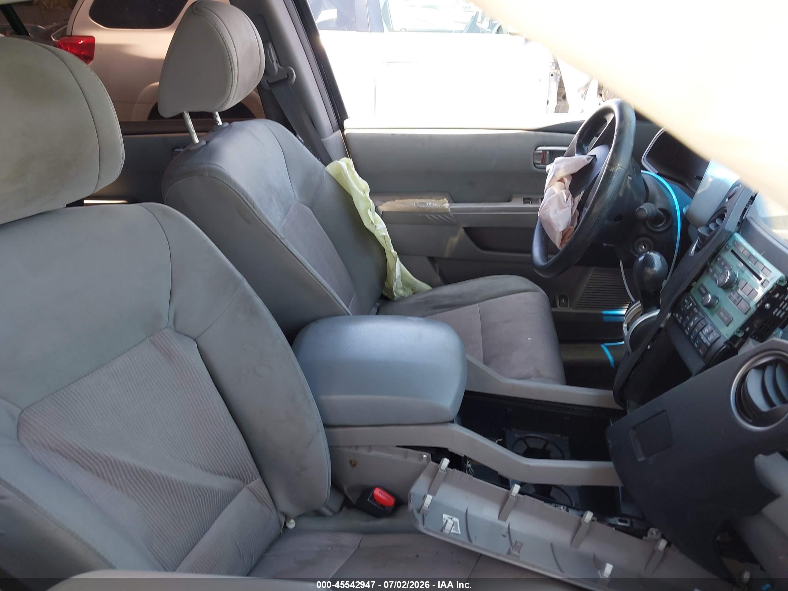 2011 Honda Pilot Ex Black vin: 5FNYF3H45BB007489