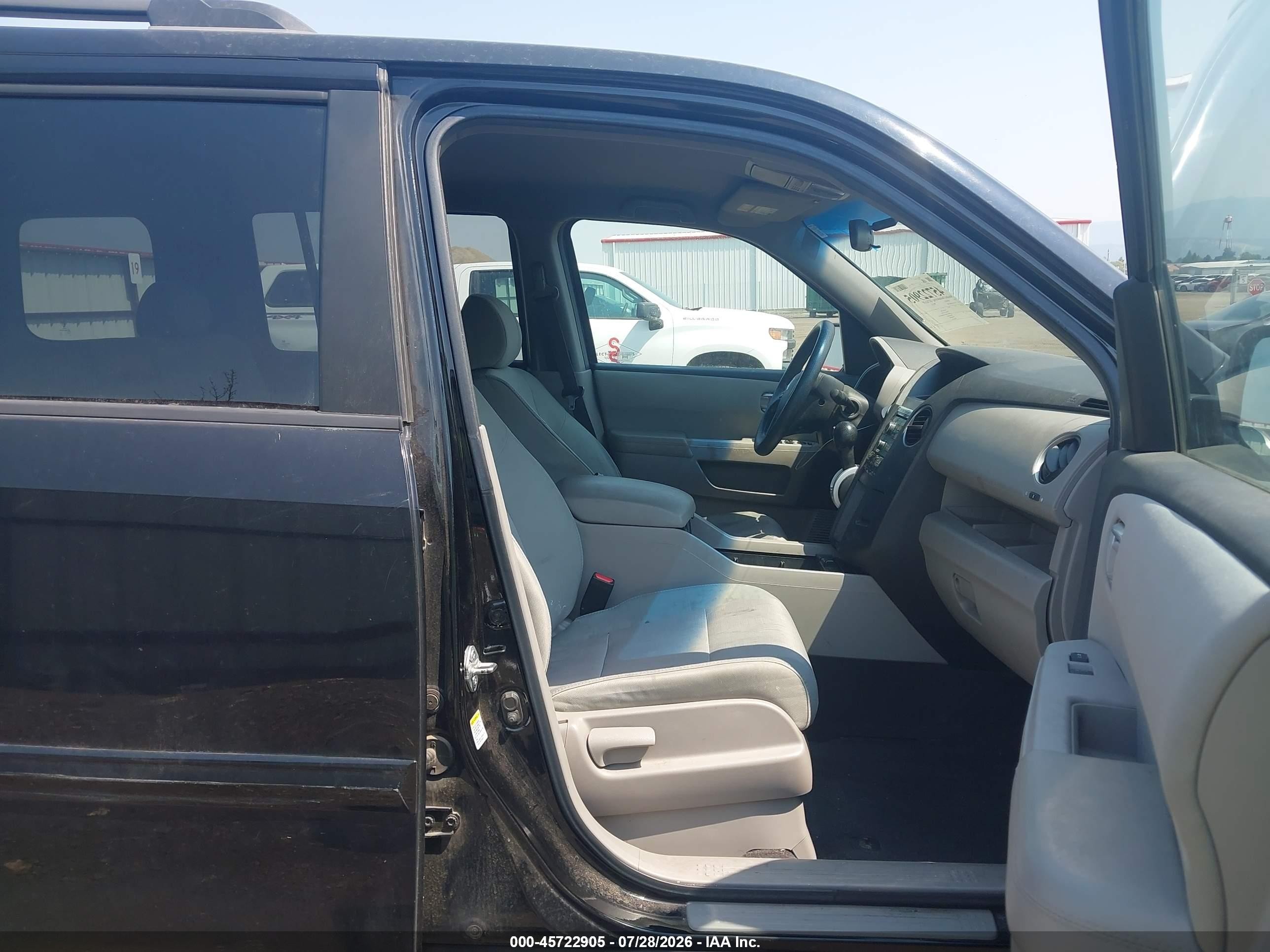 2011 Honda Pilot Ex Black vin: 5FNYF3H45BB021408