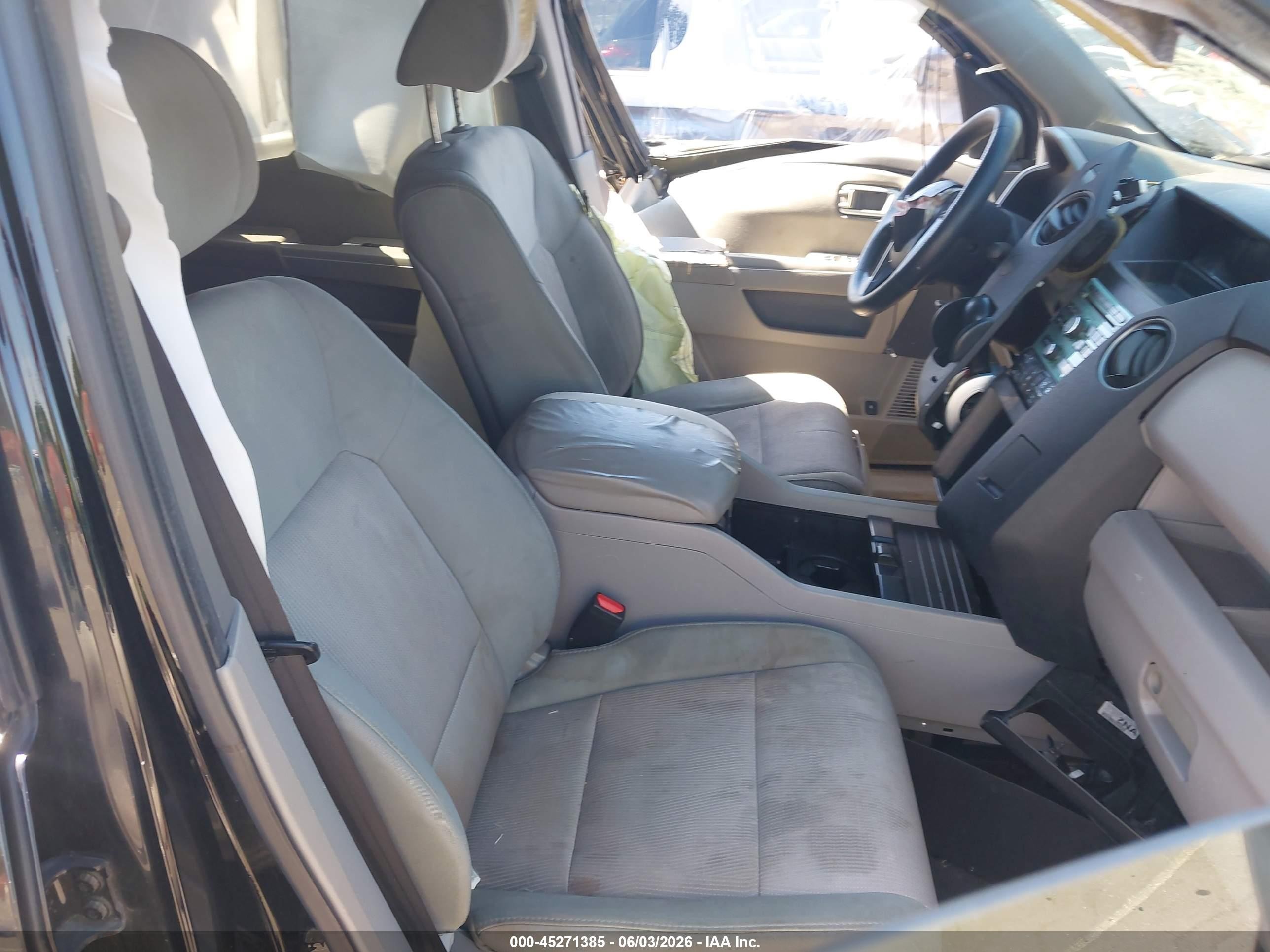 2011 Honda Pilot Ex Black vin: 5FNYF3H45BB053968