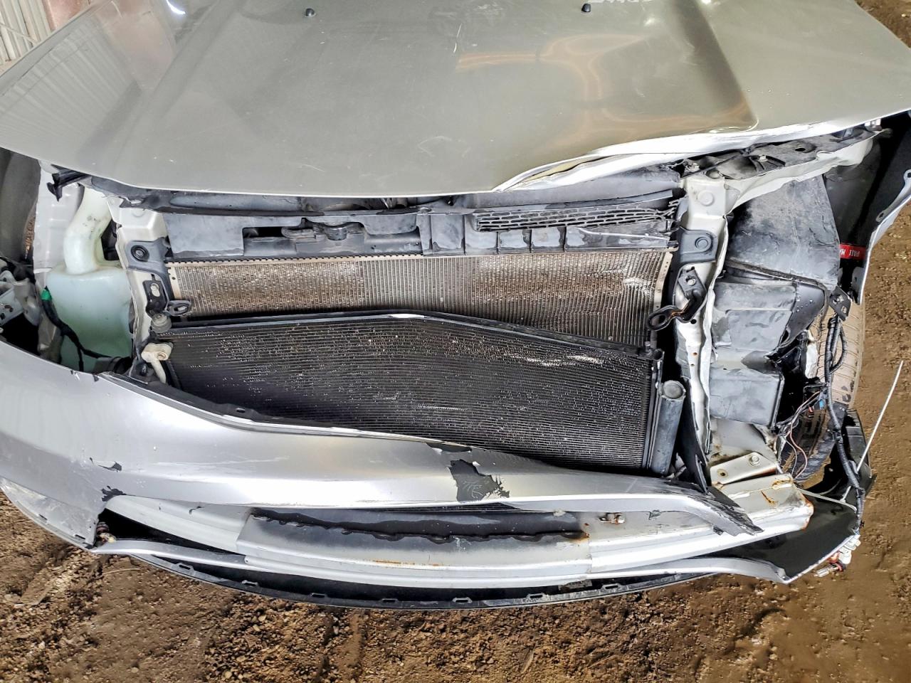2012 Honda Pilot Ex Silver vin: 5FNYF3H45CB025041