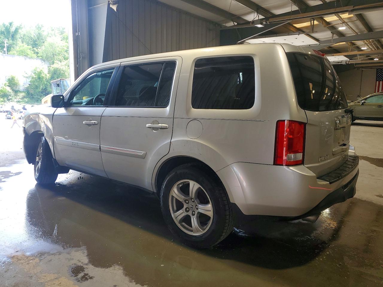 2012 Honda Pilot Ex Silver vin: 5FNYF3H45CB033088