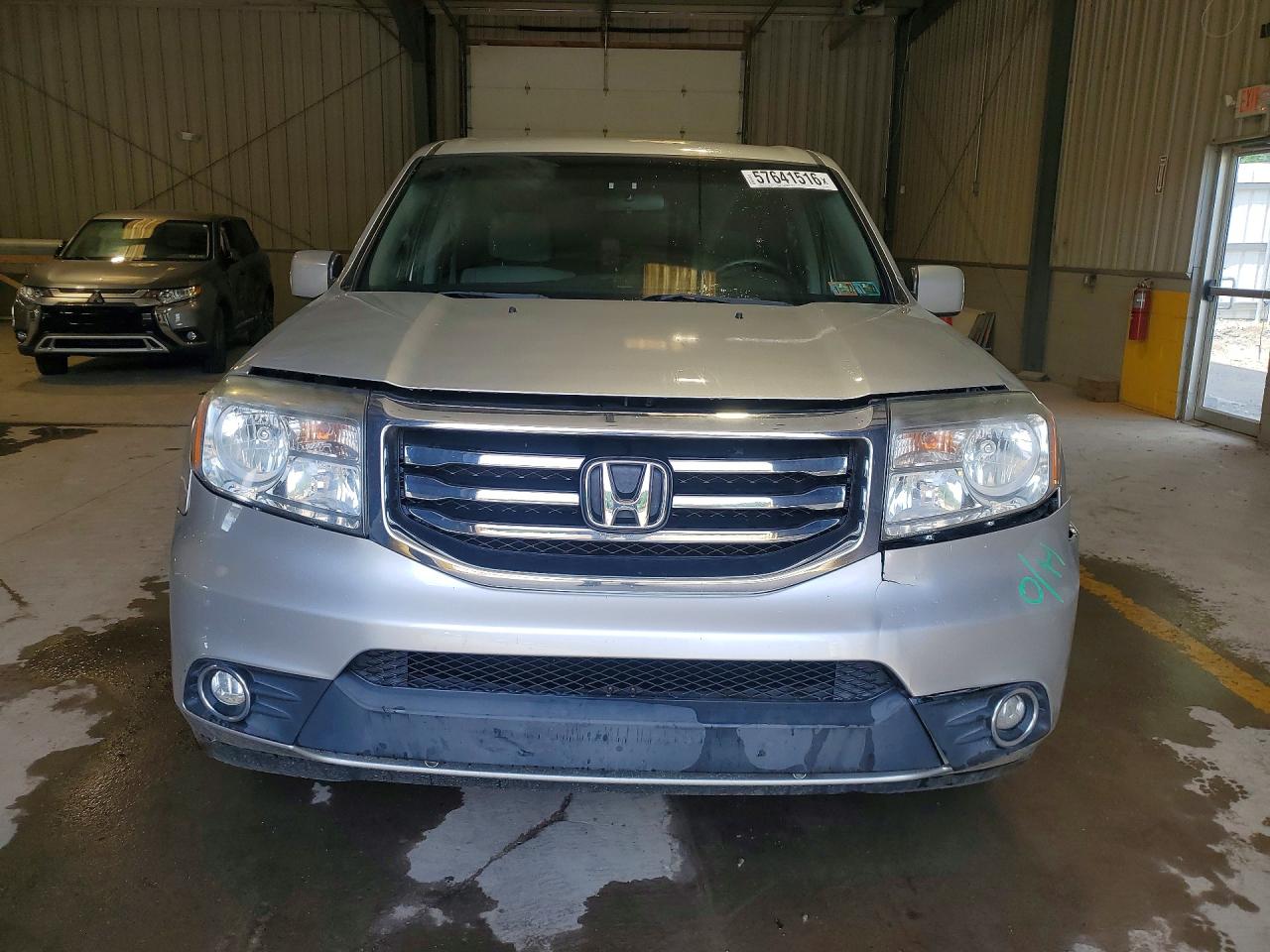 2012 Honda Pilot Ex Silver vin: 5FNYF3H45CB033088