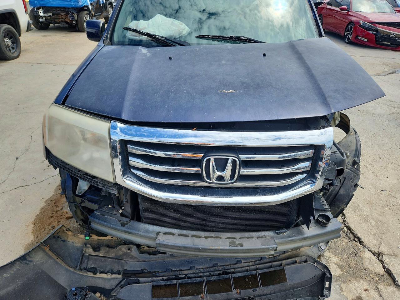 2013 Honda Pilot Ex Blue vin: 5FNYF3H45DB018589
