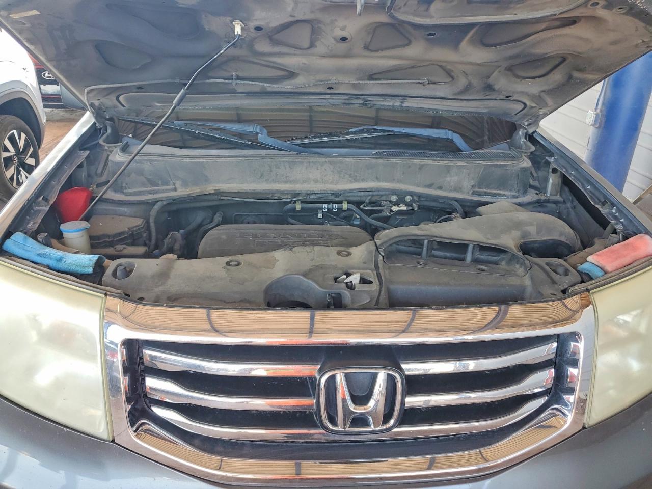 2013 Honda Pilot Ex Gray vin: 5FNYF3H45DB020181