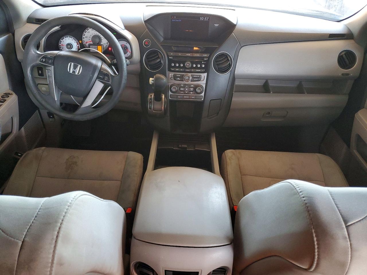 2013 Honda Pilot Ex Gray vin: 5FNYF3H45DB020181