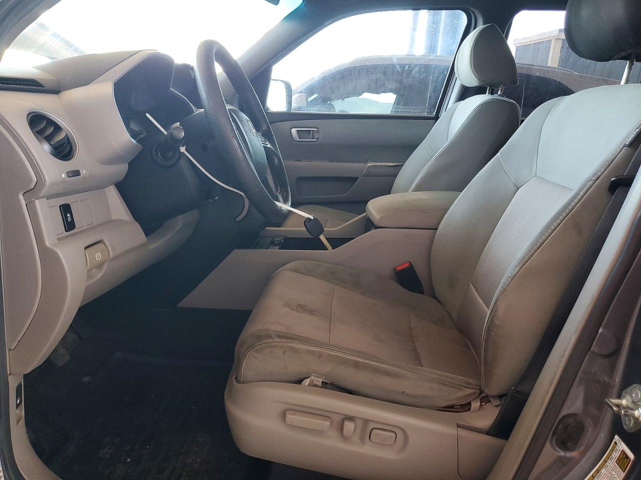 2013 Honda Pilot Ex Gray vin: 5FNYF3H45DB020181