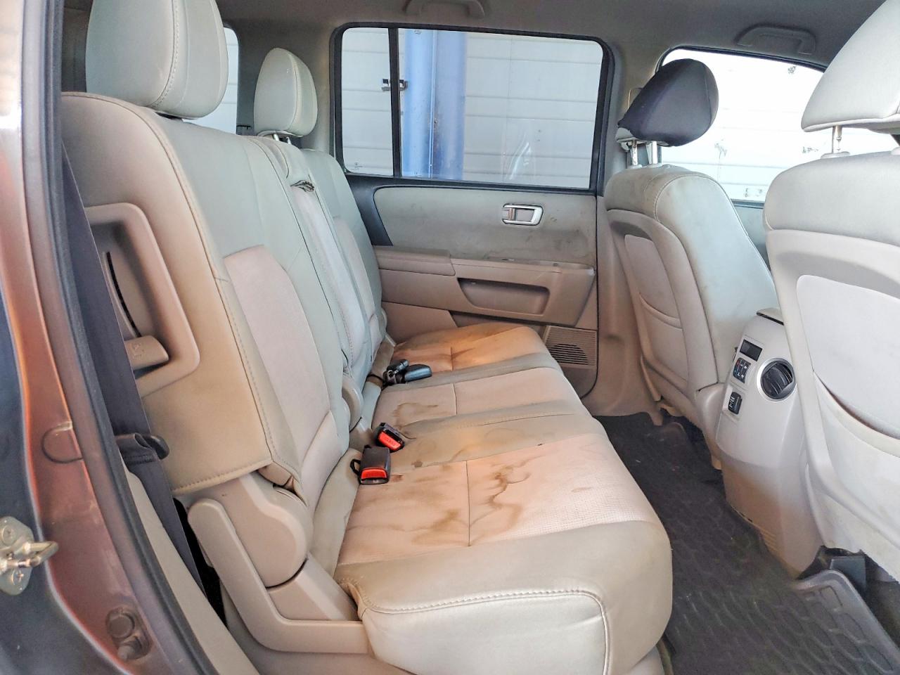 2013 Honda Pilot Ex Gray vin: 5FNYF3H45DB020181