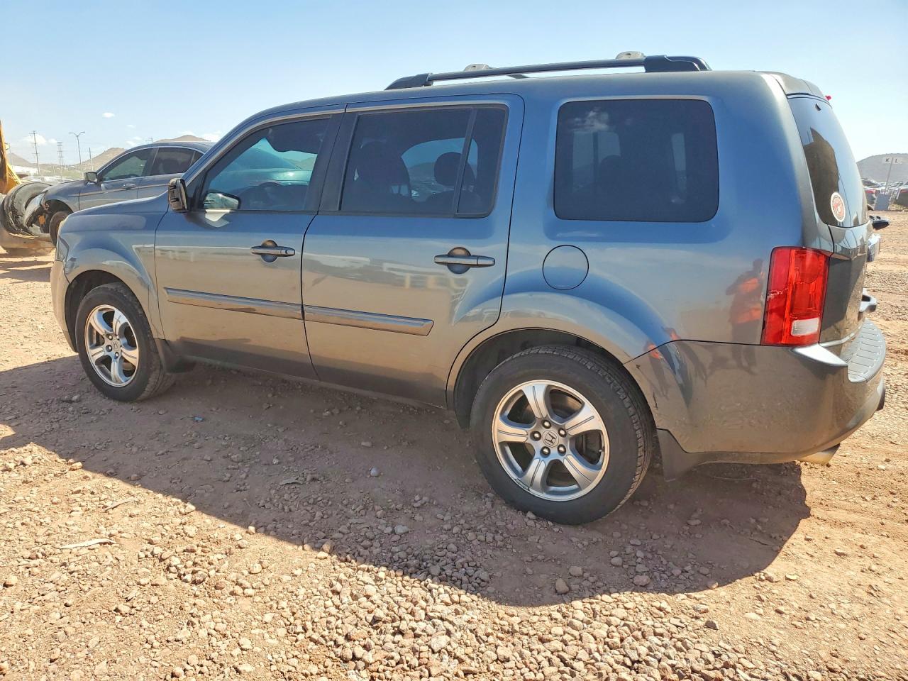 2013 Honda Pilot Ex Gray vin: 5FNYF3H45DB020181