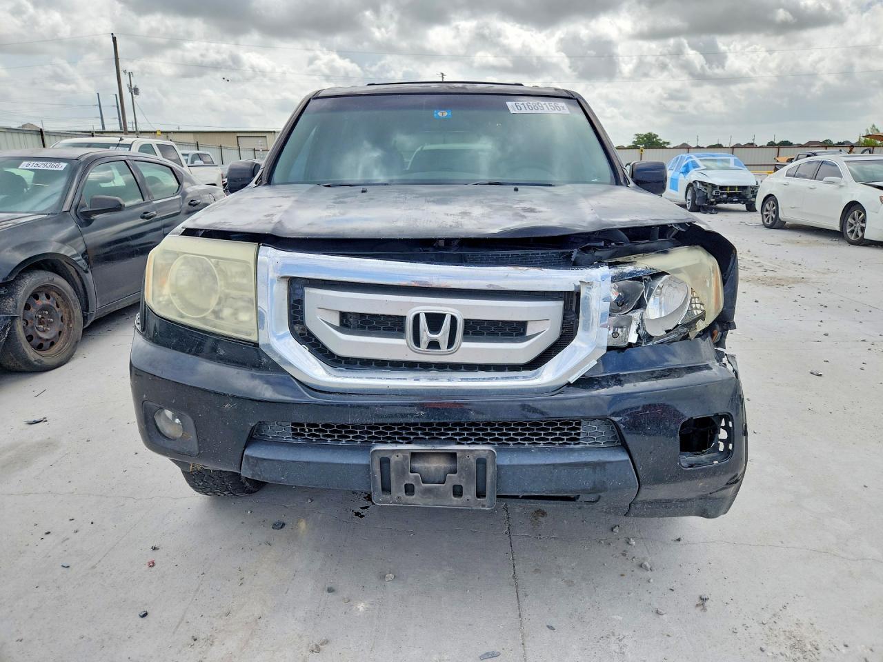 2011 Honda Pilot Ex Black vin: 5FNYF3H46BB007520