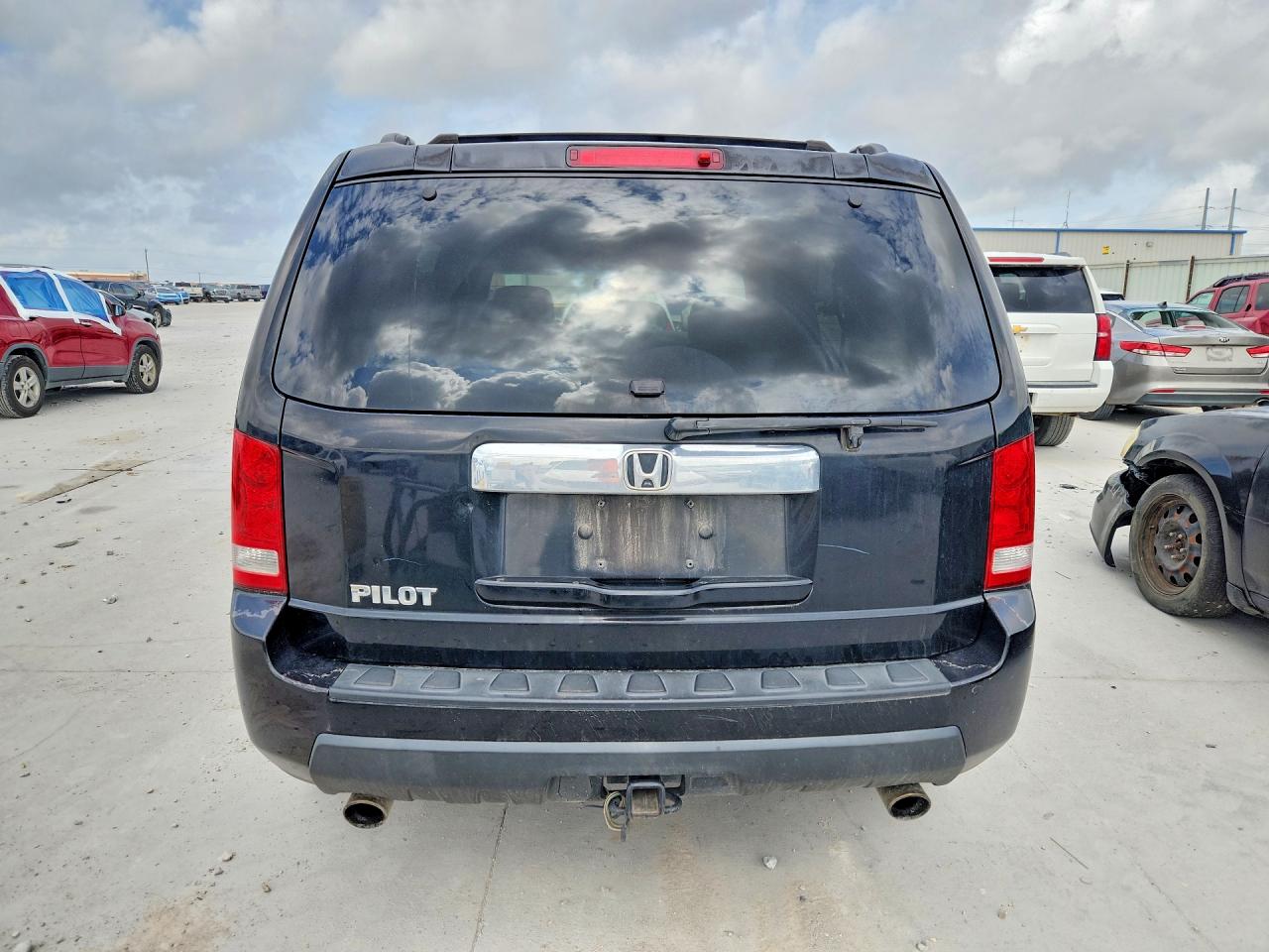 2011 Honda Pilot Ex Black vin: 5FNYF3H46BB007520