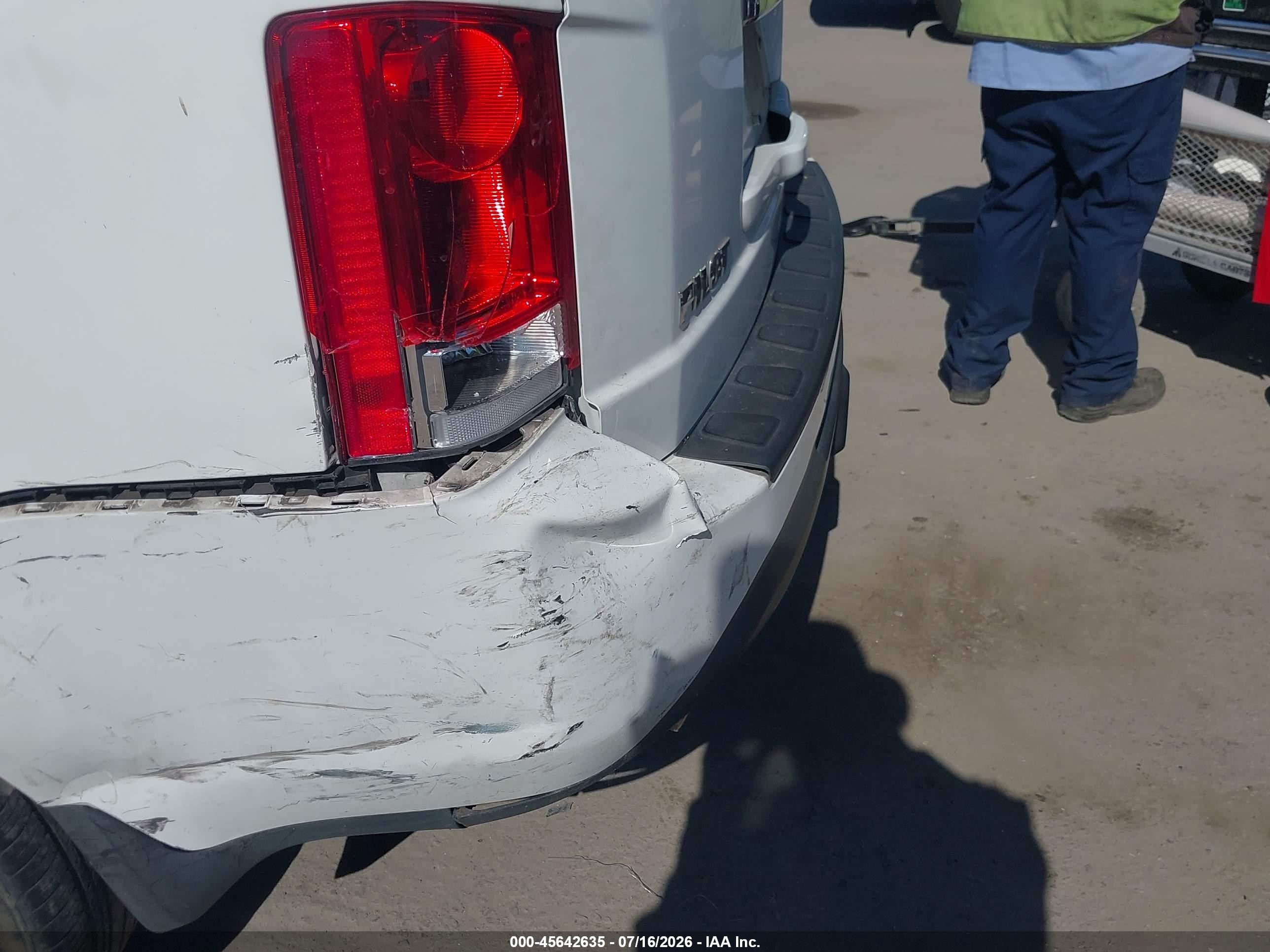 2013 Honda Pilot Ex White vin: 5FNYF3H46DB001459