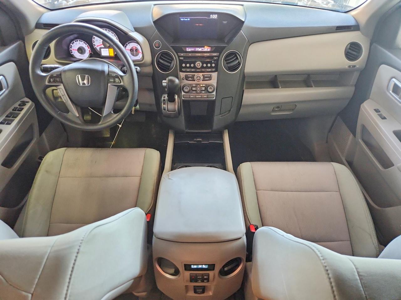 2013 Honda Pilot Ex Gray vin: 5FNYF3H46DB011411
