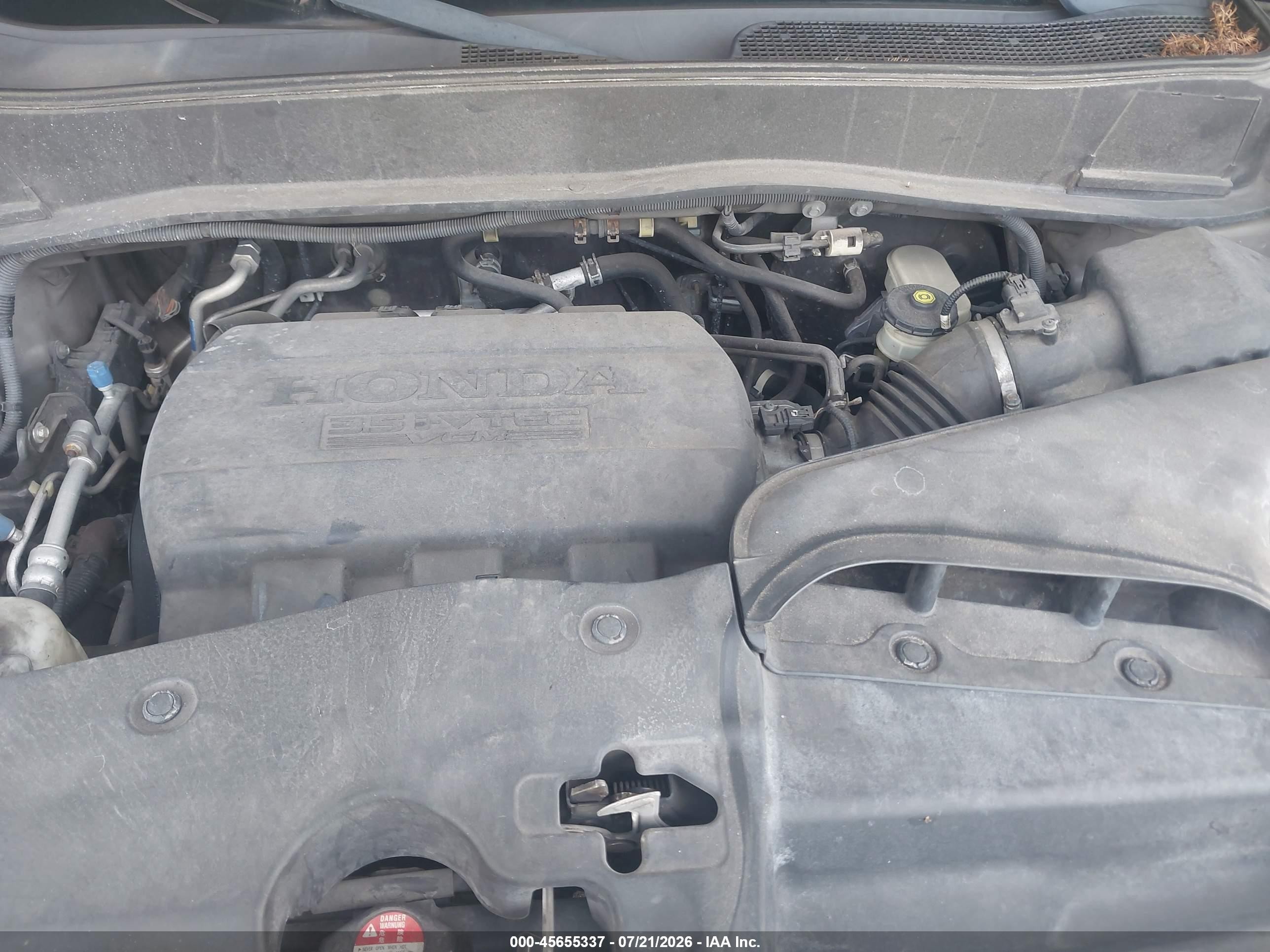2011 Honda Pilot Ex Коричневый vin: 5FNYF3H47BB001404