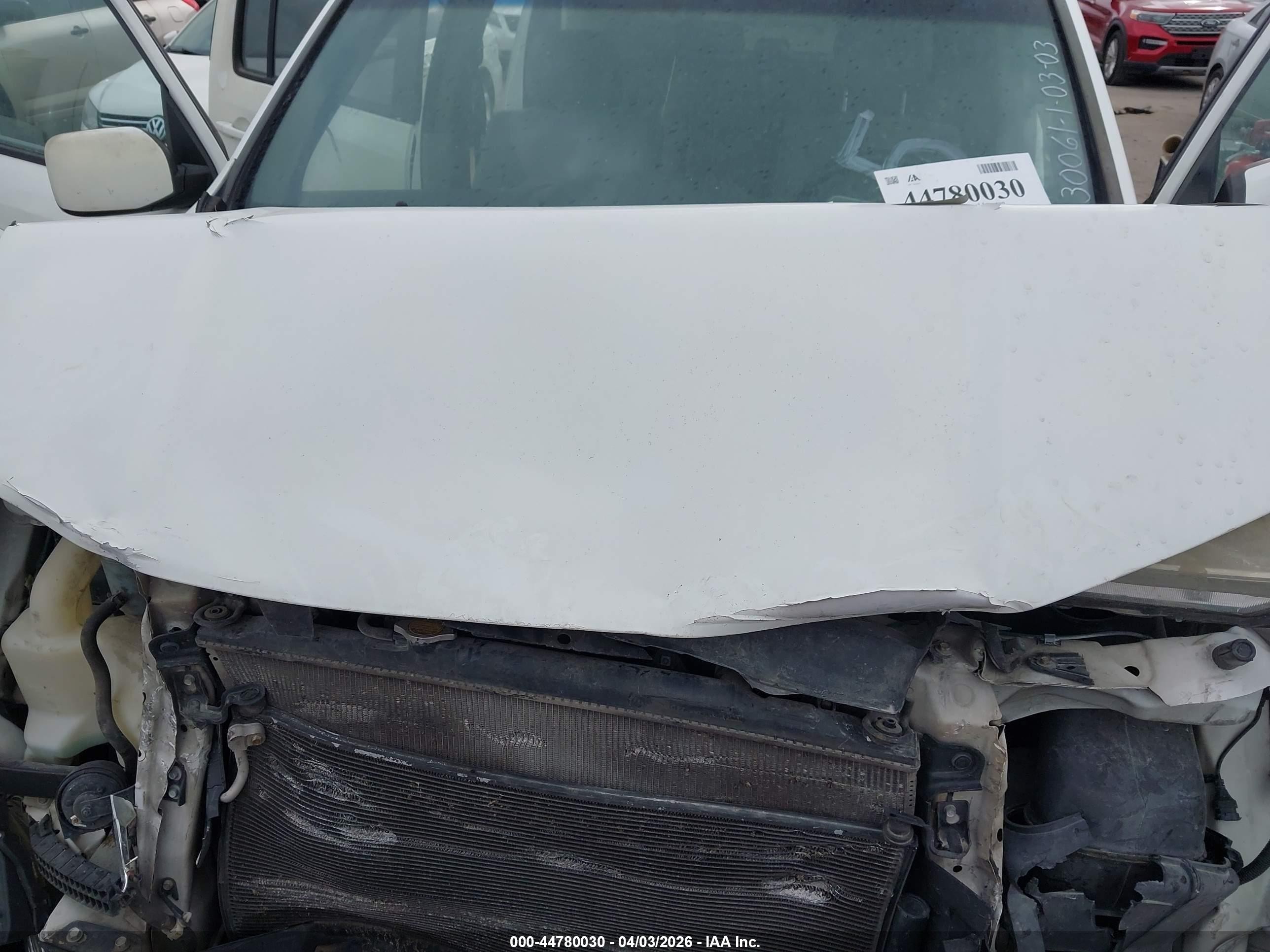 2012 Honda Pilot Ex White vin: 5FNYF3H47CB043413