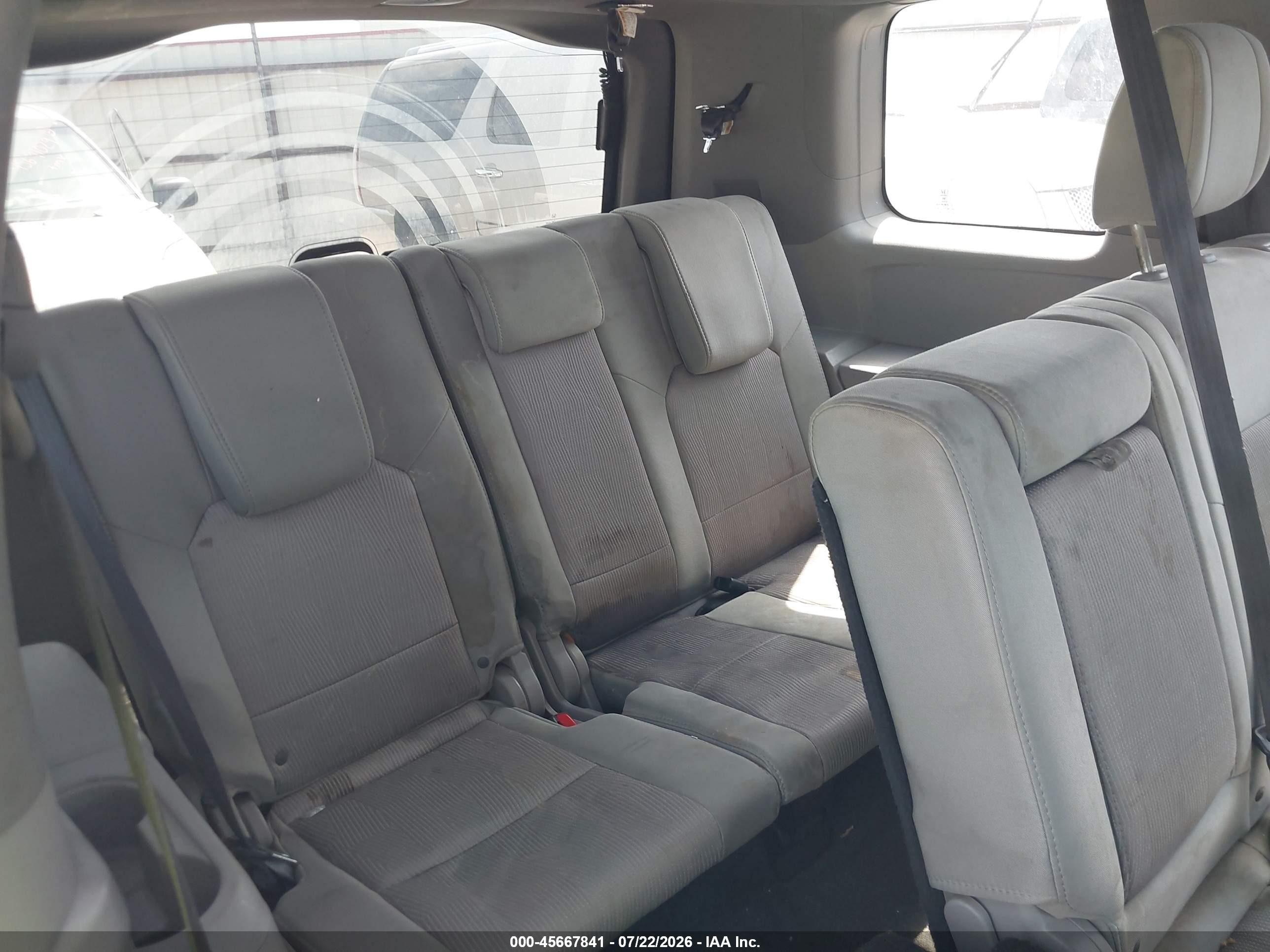 2014 Honda Pilot Ex Gray vin: 5FNYF3H47EB003500