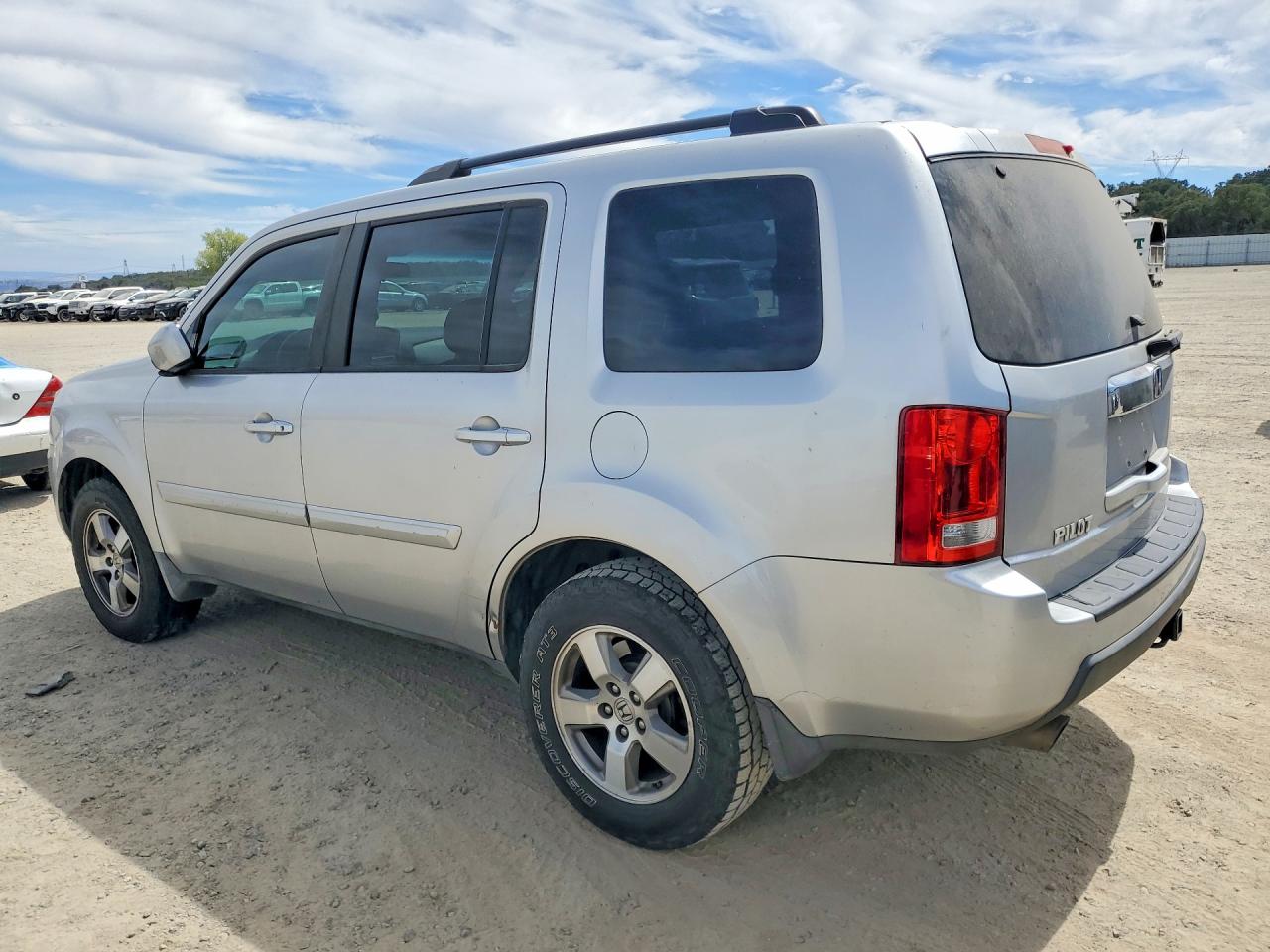 2010 Honda Pilot Ex Silver vin: 5FNYF3H48AB006139