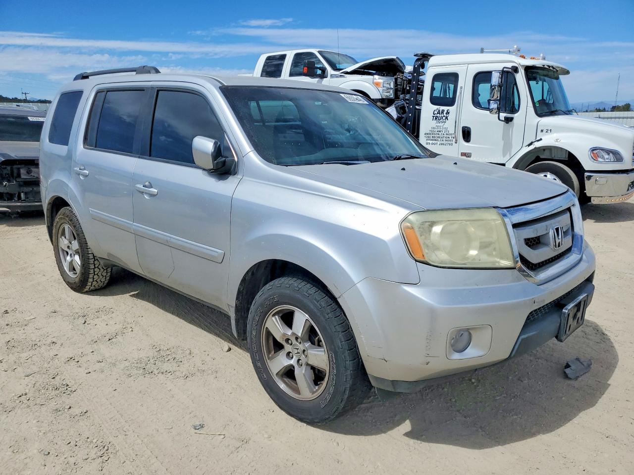 2010 Honda Pilot Ex Silver vin: 5FNYF3H48AB006139