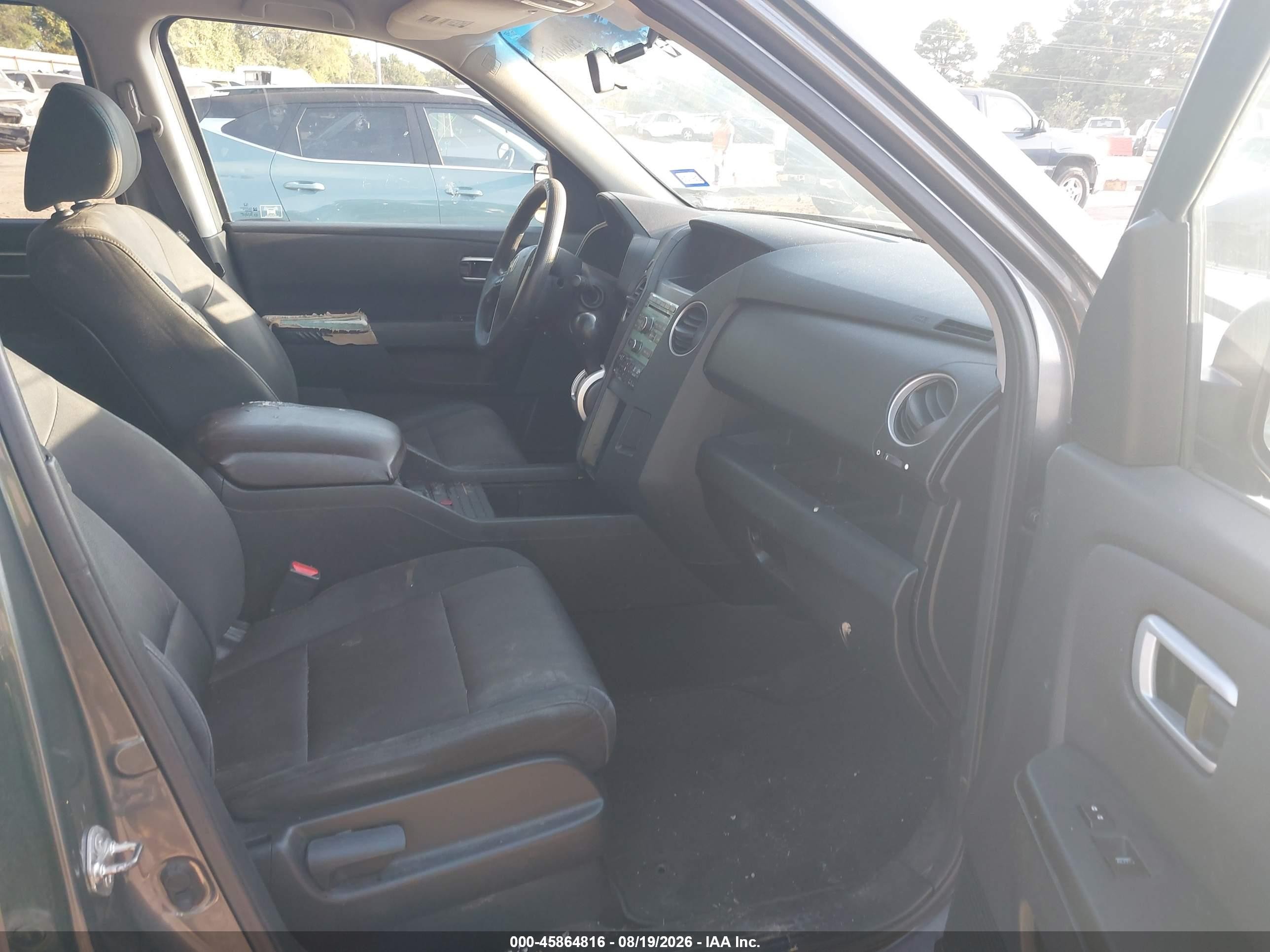 2010 Honda Pilot Ex Gray vin: 5FNYF3H48AB008392
