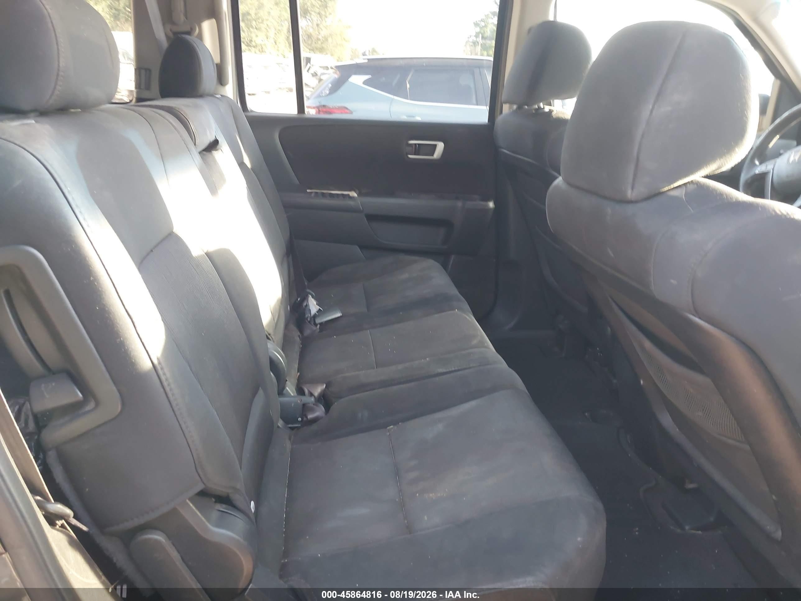2010 Honda Pilot Ex Gray vin: 5FNYF3H48AB008392