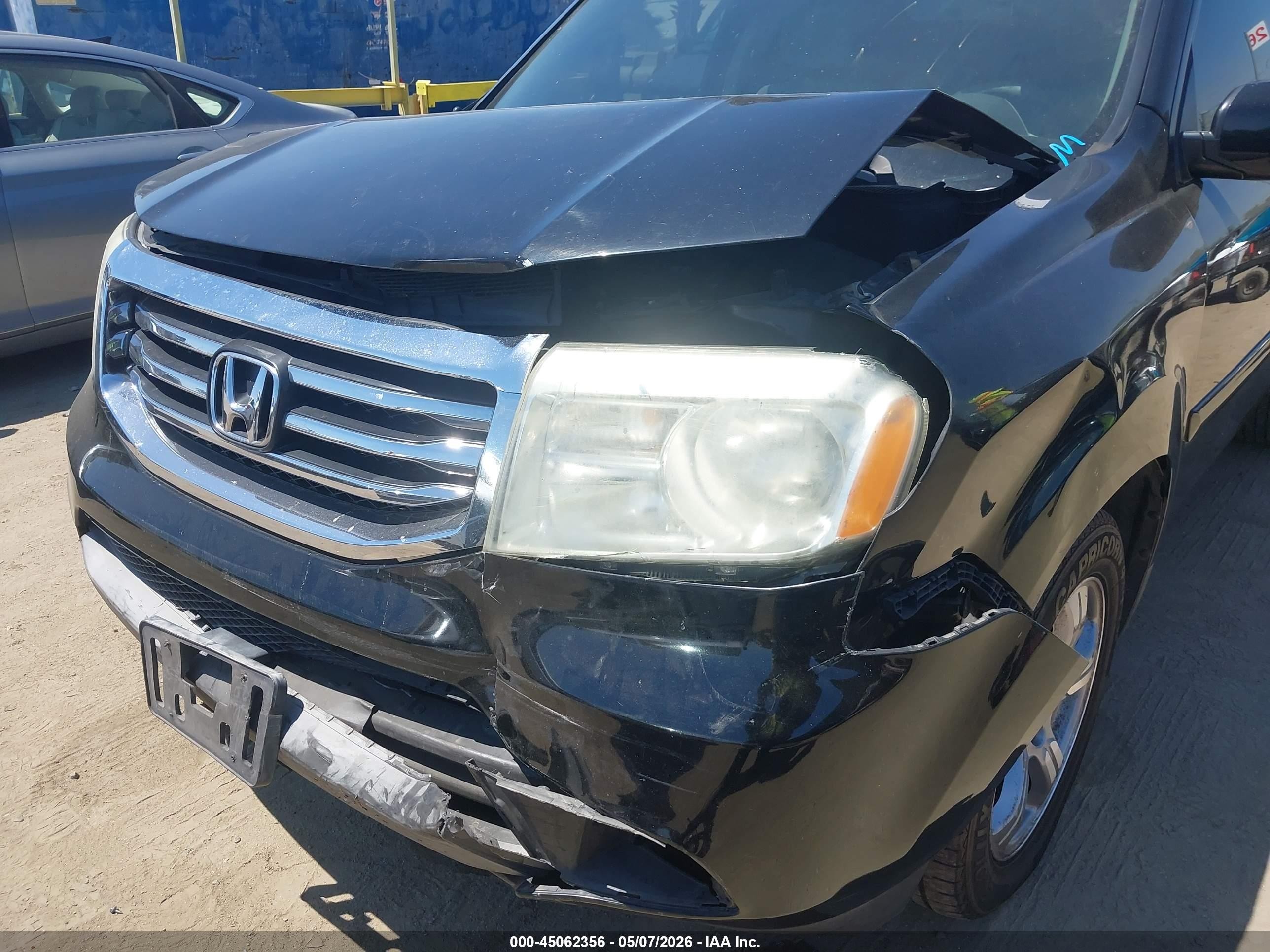 2012 Honda Pilot Ex Black vin: 5FNYF3H48CB014812
