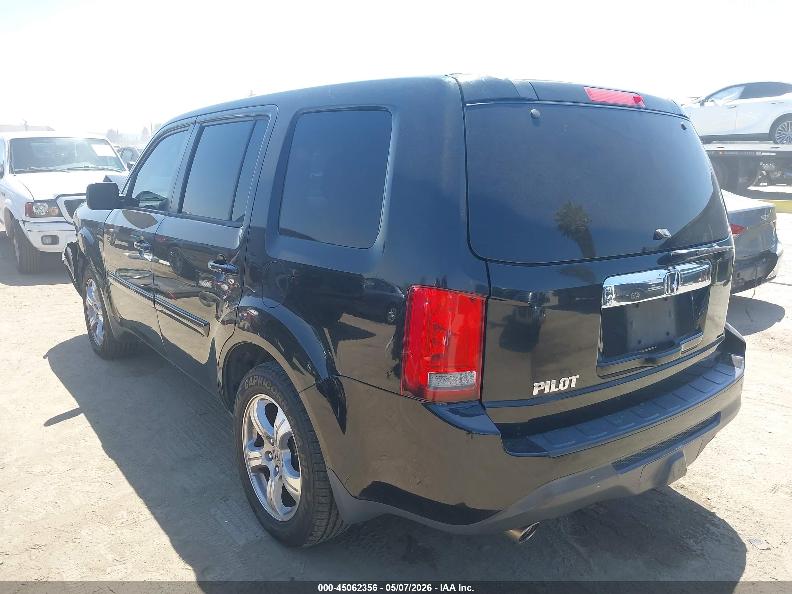 2012 Honda Pilot Ex Black vin: 5FNYF3H48CB014812