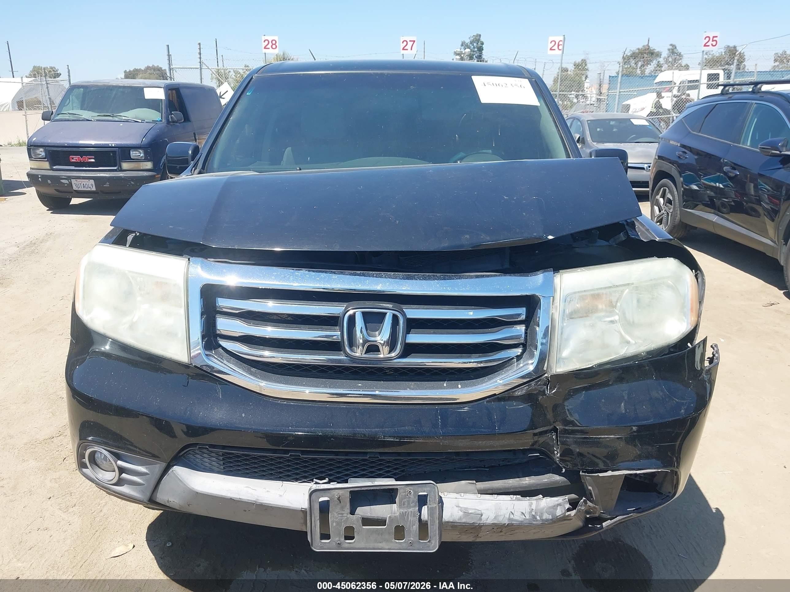 2012 Honda Pilot Ex Black vin: 5FNYF3H48CB014812