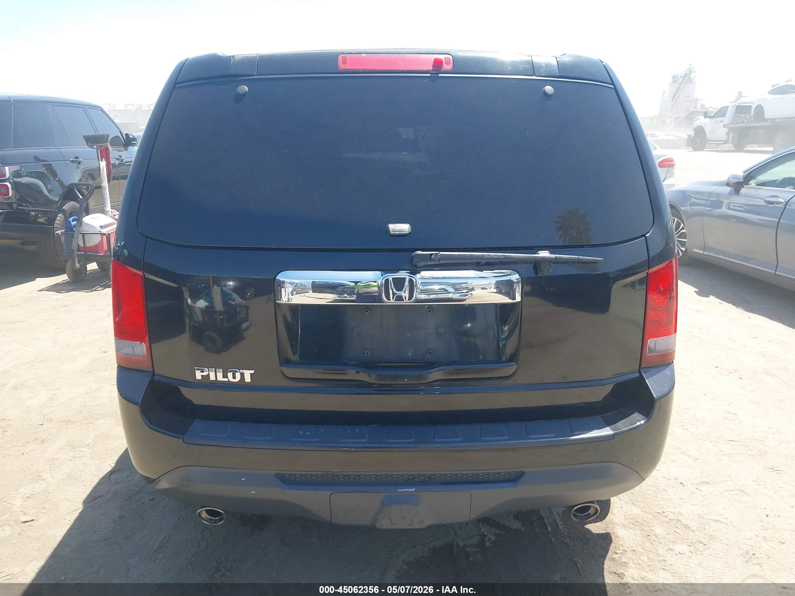 2012 Honda Pilot Ex Black vin: 5FNYF3H48CB014812