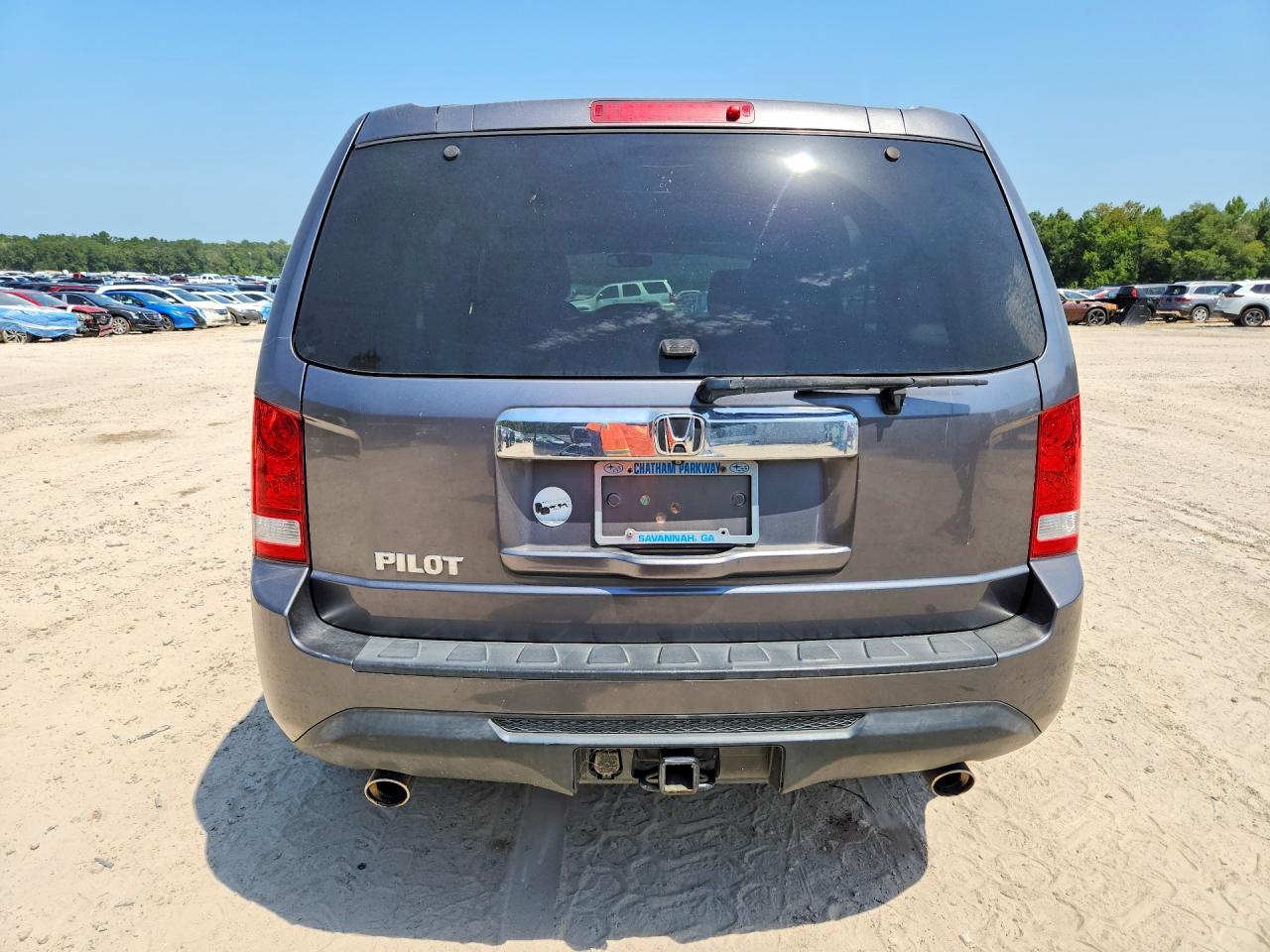 2014 Honda Pilot Ex Gray vin: 5FNYF3H48EB015543