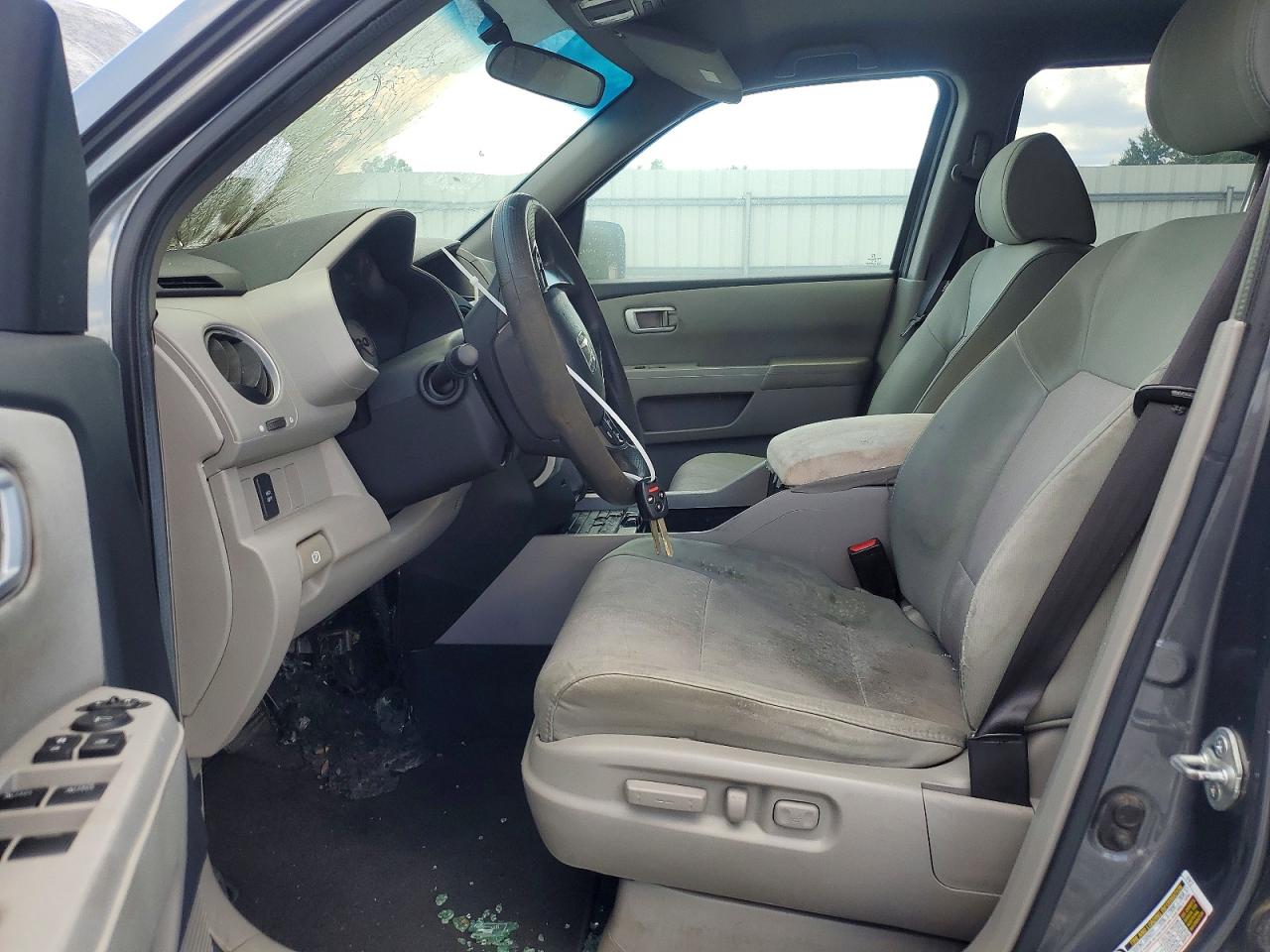 2011 Honda Pilot Ex Серый vin: 5FNYF3H49BB054427