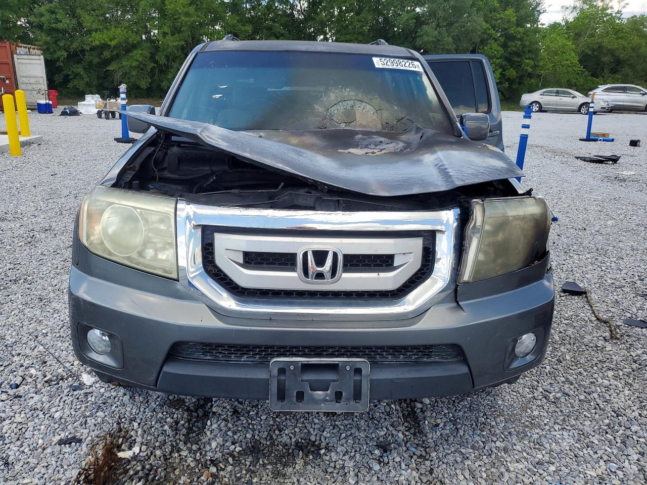 2011 Honda Pilot Ex Серый vin: 5FNYF3H49BB054427