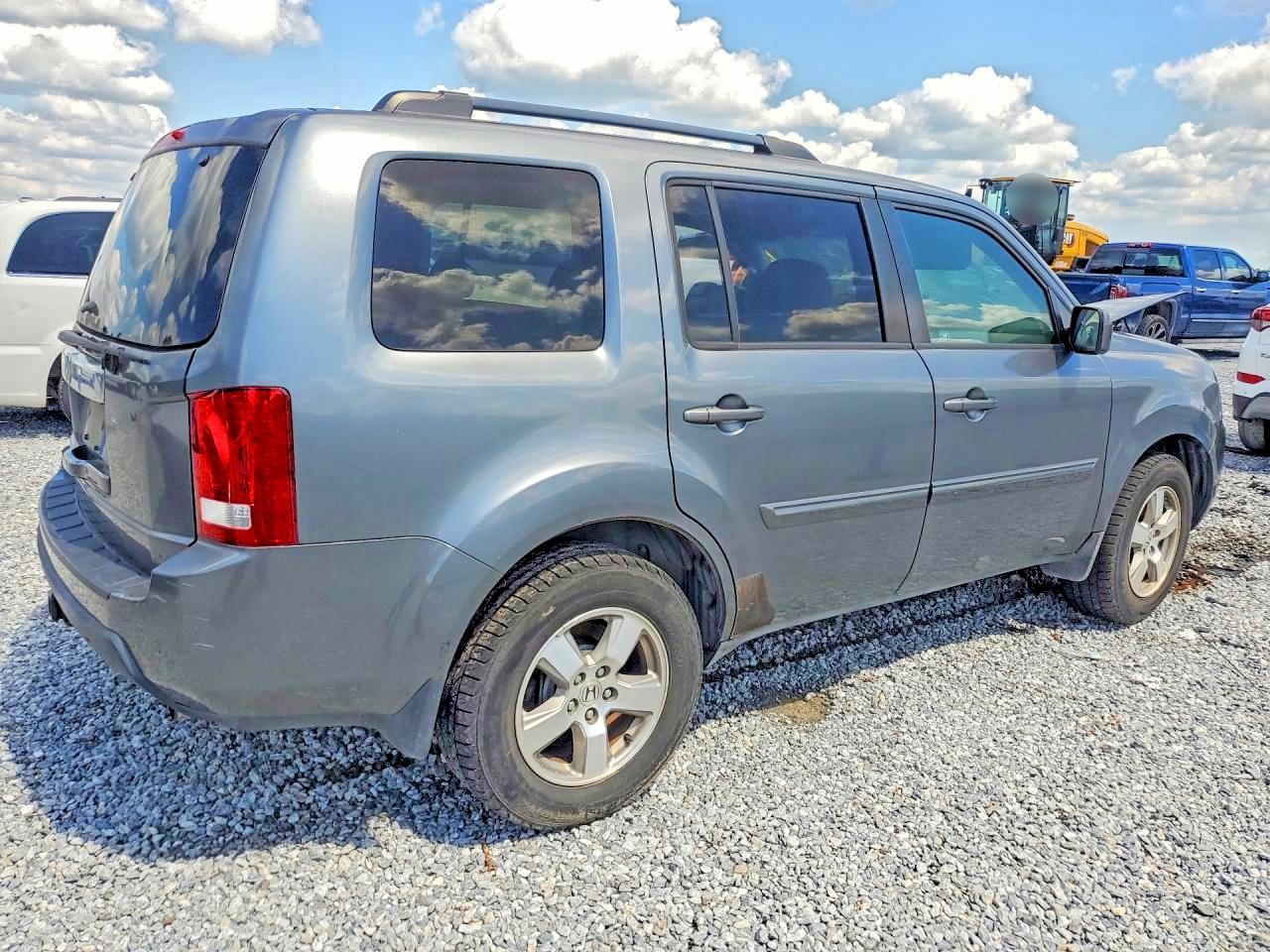 2011 Honda Pilot Ex Серый vin: 5FNYF3H49BB054427