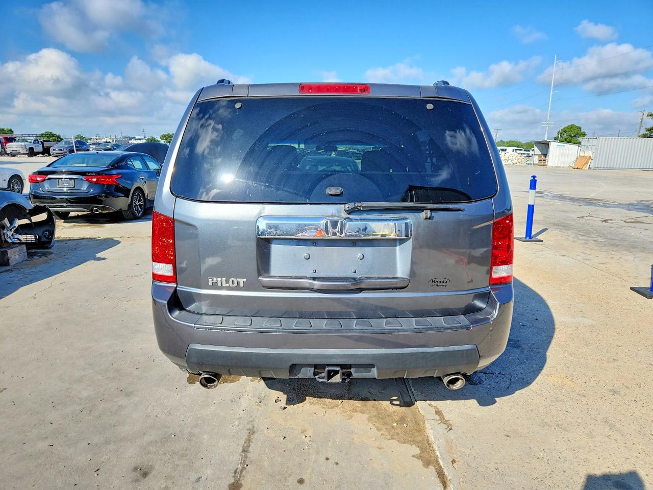 2011 Honda Pilot Ex Gray vin: 5FNYF3H49BB056520