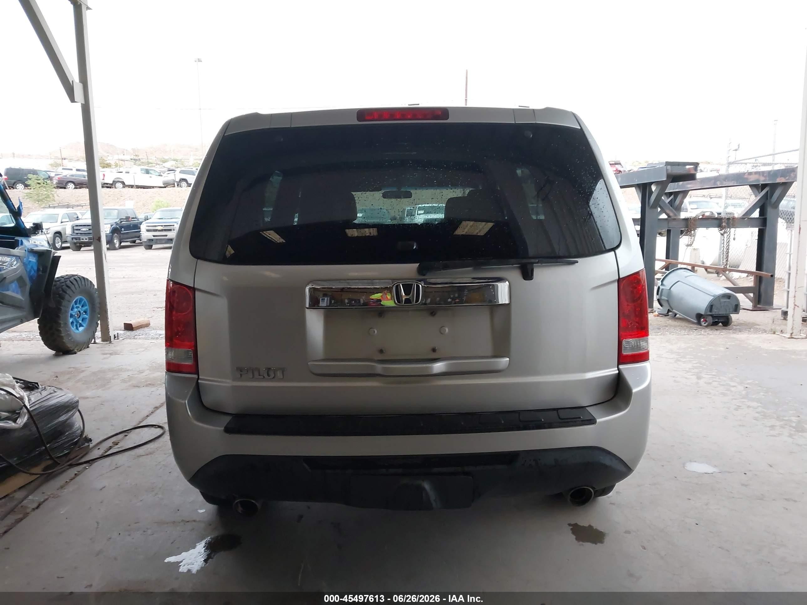 2012 Honda Pilot Ex Silver vin: 5FNYF3H49CB003091