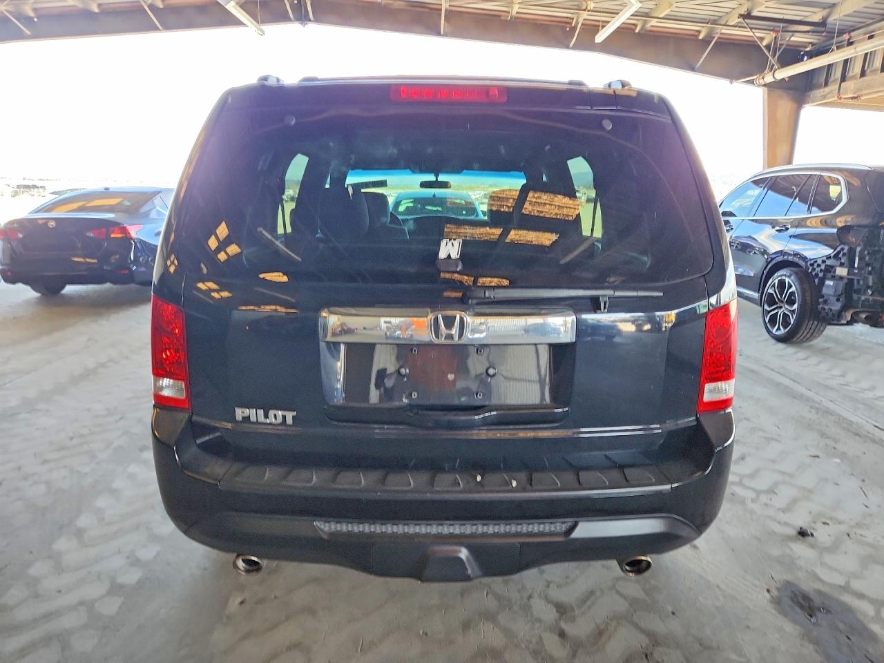 2012 Honda Pilot Ex Черный vin: 5FNYF3H49CB019078