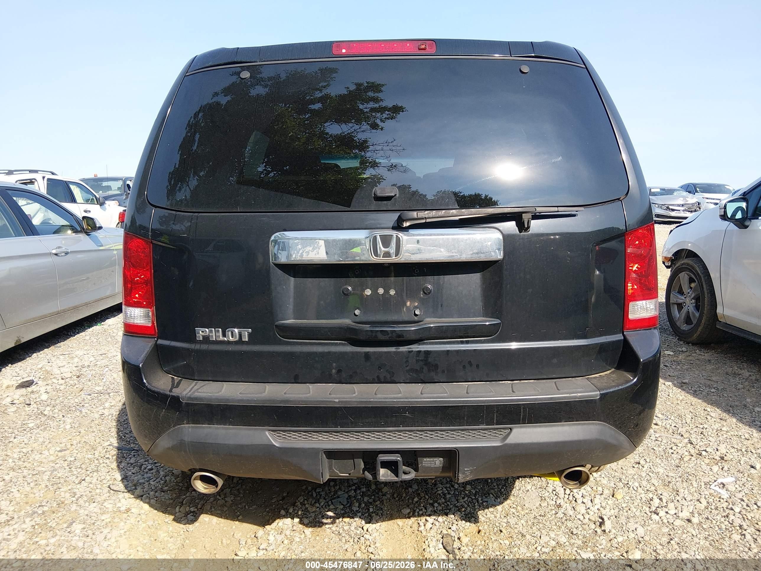 2013 Honda Pilot Ex Black vin: 5FNYF3H49DB019731