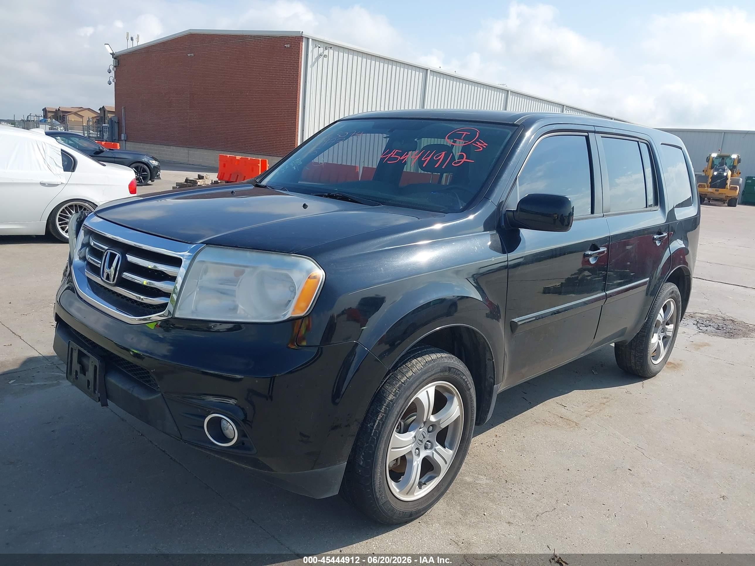 2015 Honda Pilot Ex Черный vin: 5FNYF3H49FB031977
