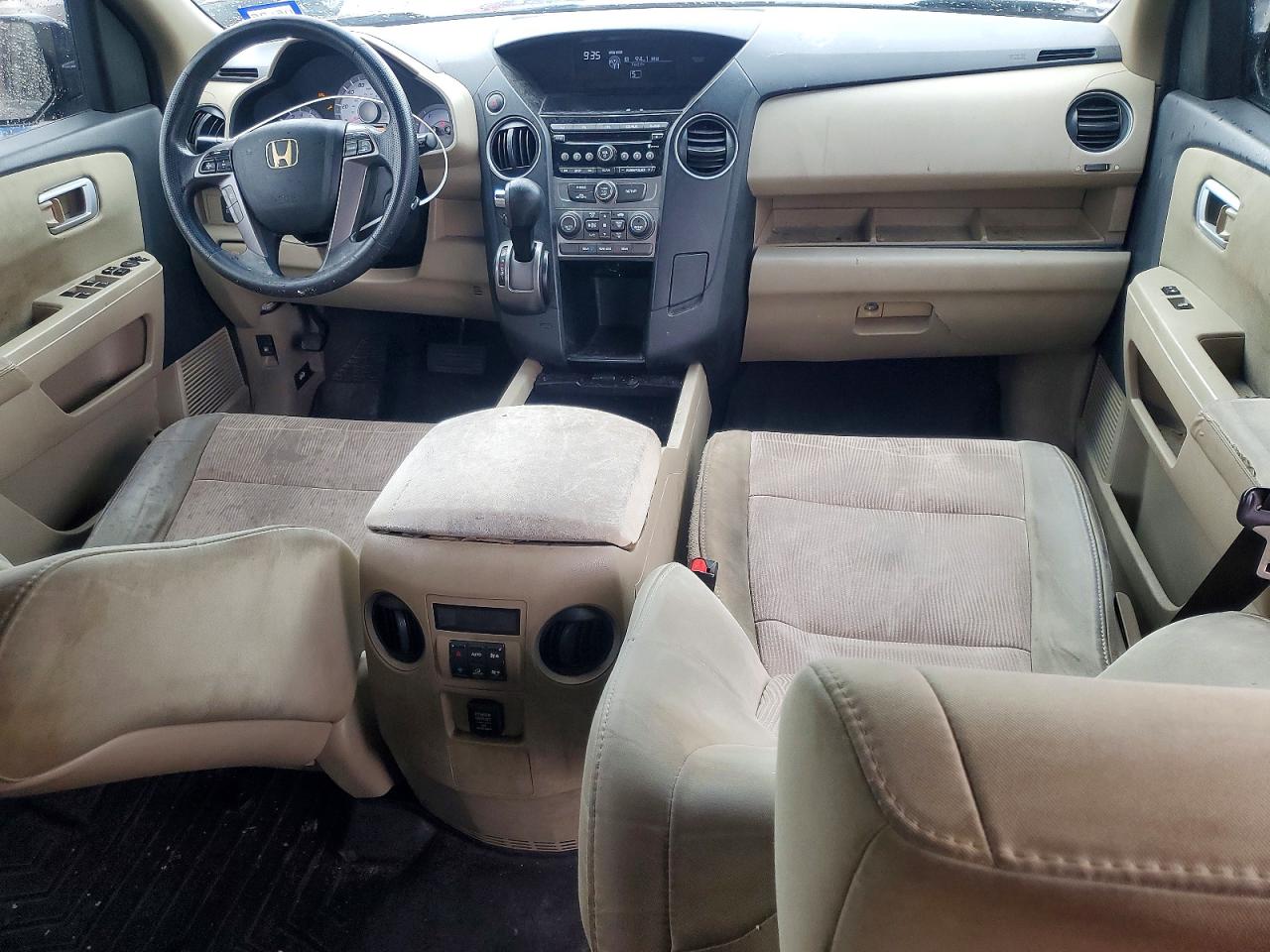 2012 Honda Pilot Ex Burgundy vin: 5FNYF3H4XCB029473