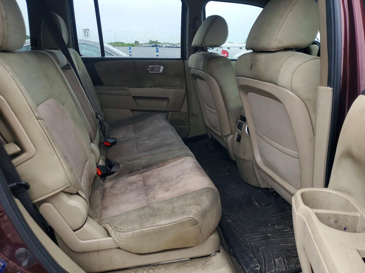 2012 Honda Pilot Ex Burgundy vin: 5FNYF3H4XCB029473