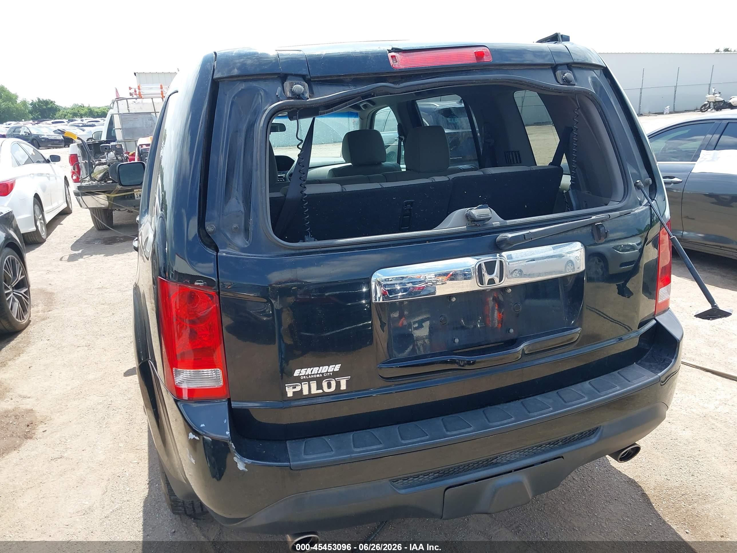 2013 Honda Pilot Ex Black vin: 5FNYF3H4XDB010679