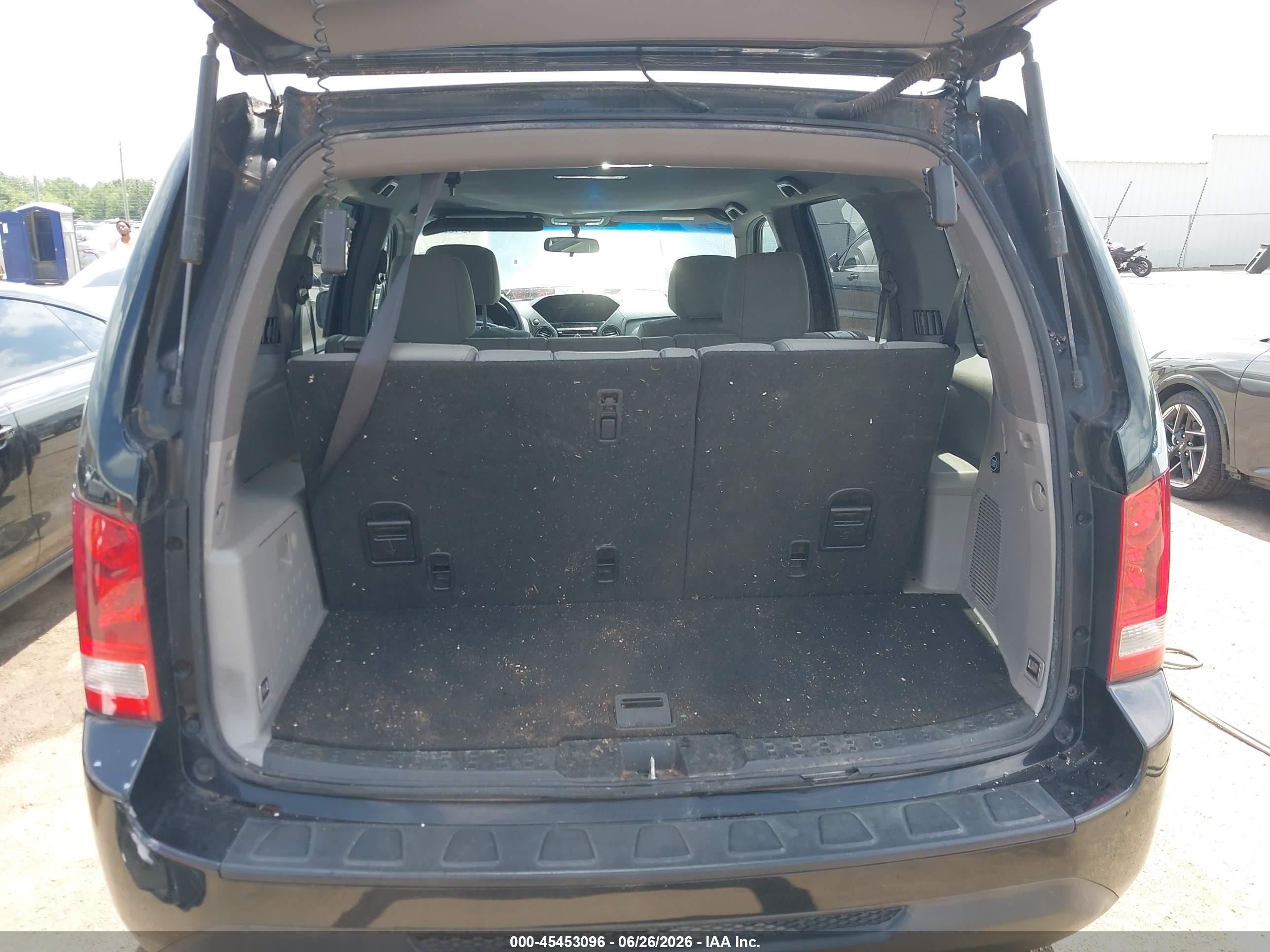 2013 Honda Pilot Ex Black vin: 5FNYF3H4XDB010679